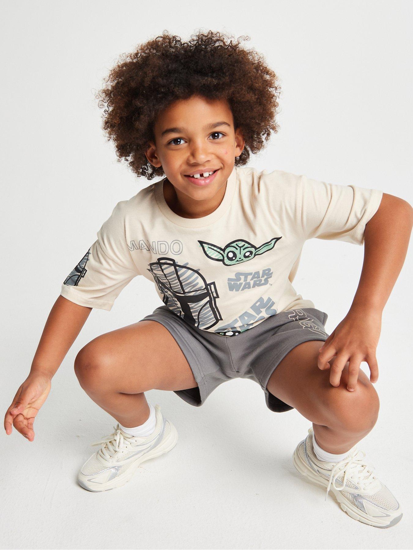 Image 5 of 6 of Brand Threads Boys Mando T-Shirt &amp; Shorts Set