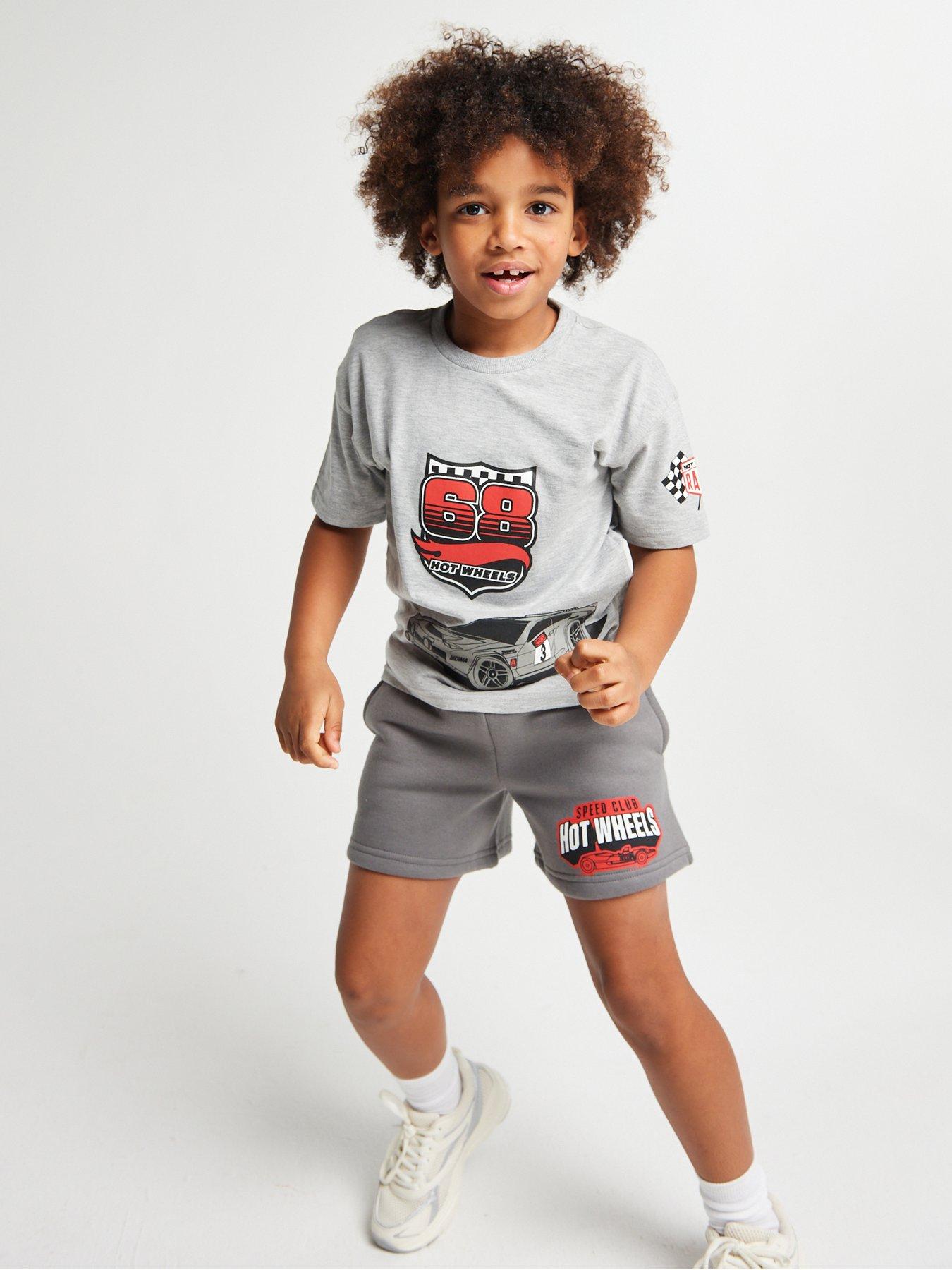 Brand Threads Boys Hot Wheels Daywear Set