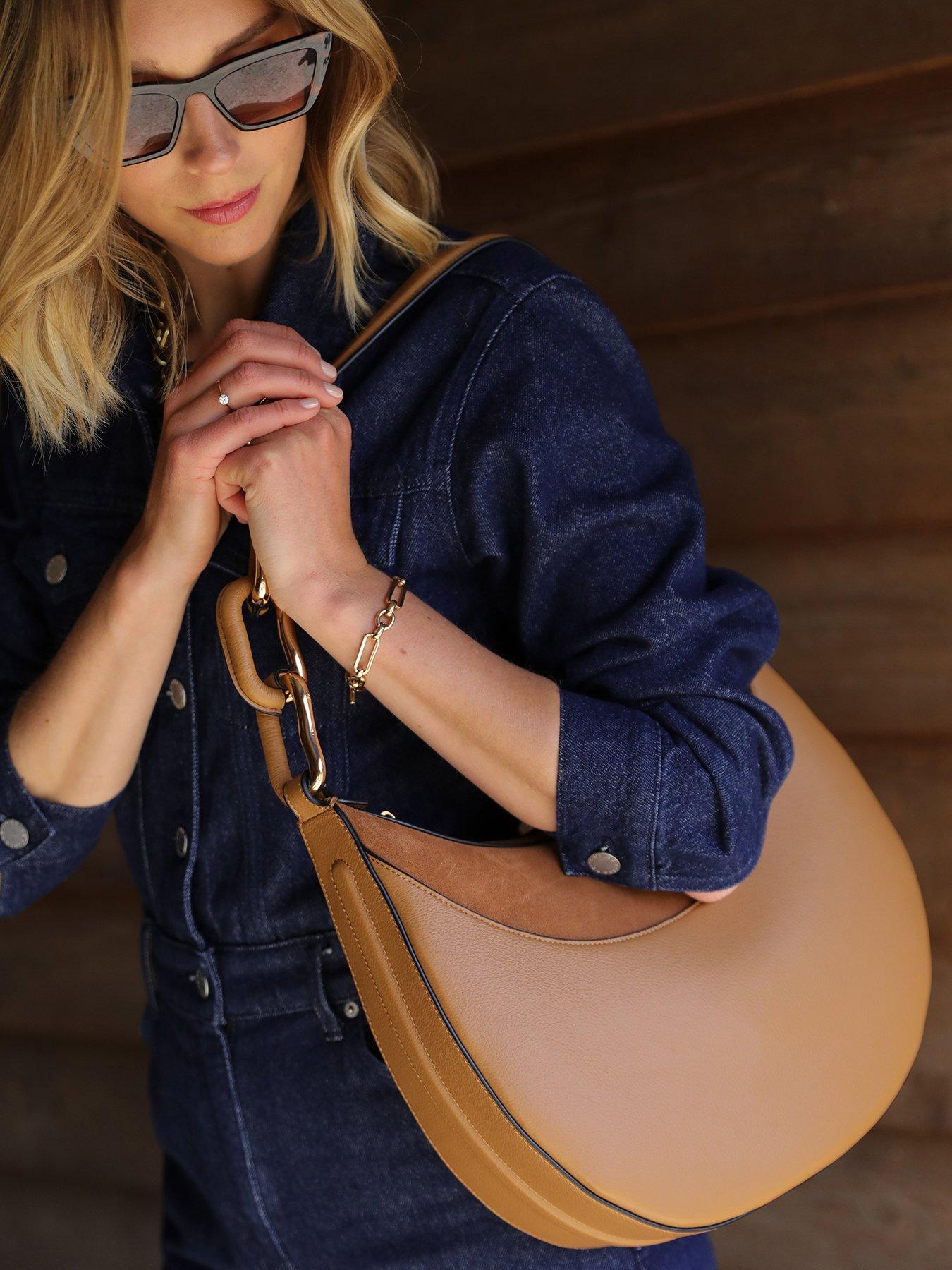 Image 2 of 7 of Luella Grey Thelma Large Scoop Hobo In Camel