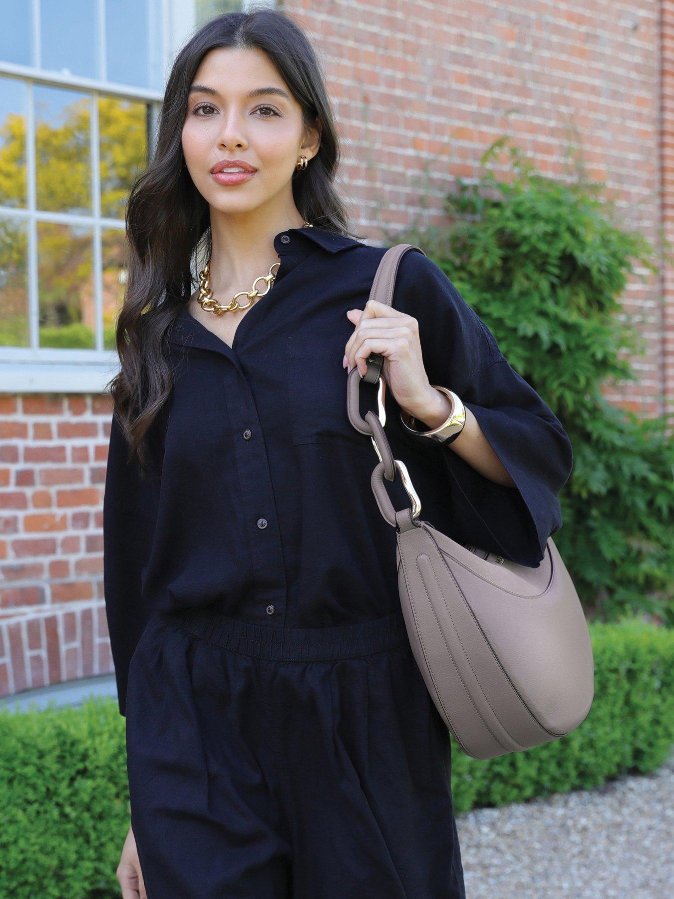 Image 6 of 7 of Luella Grey Thelma Large Scoop Hobo In Camel