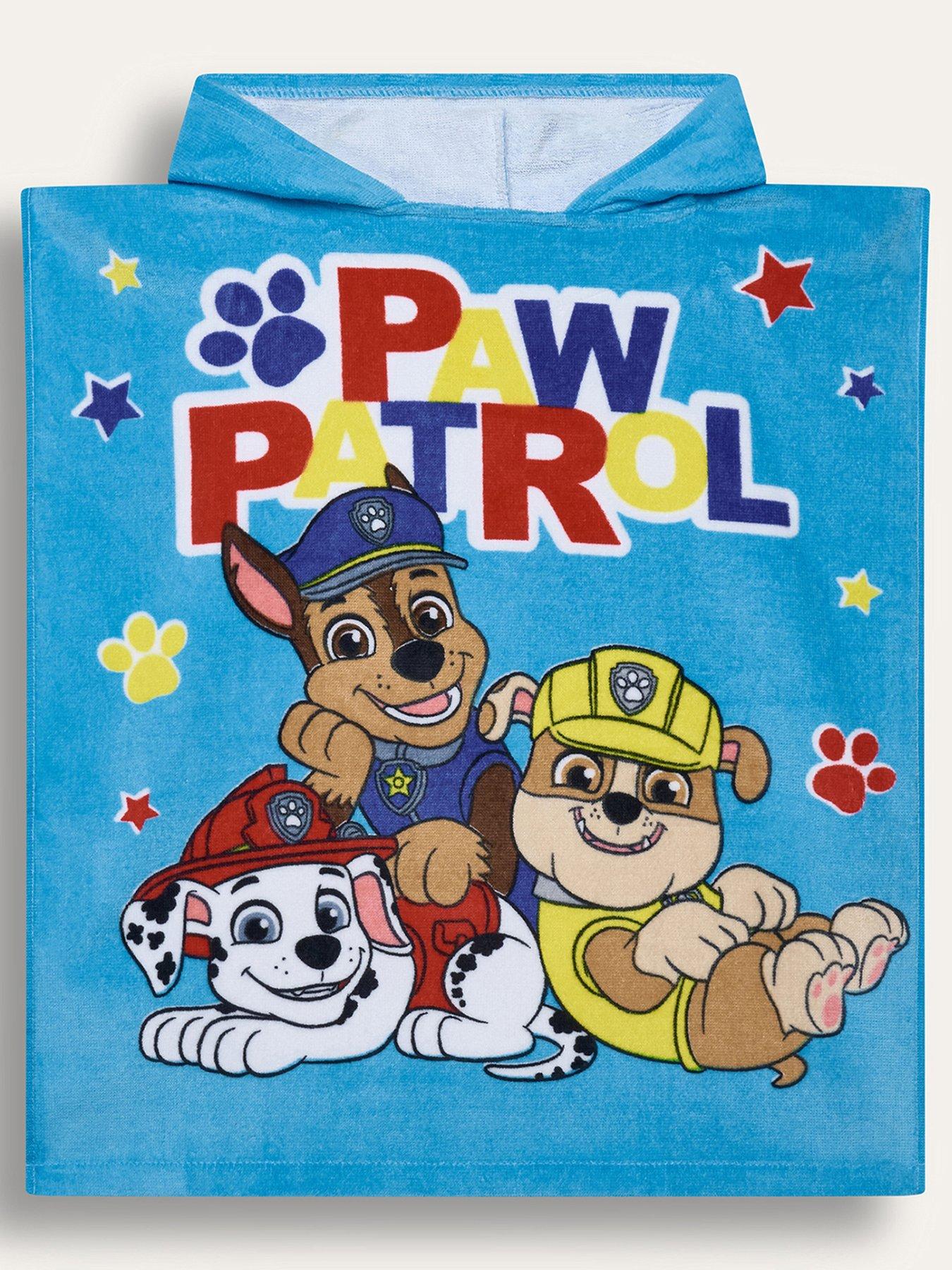 Brand Threads Boys Paw Patrol Poncho
