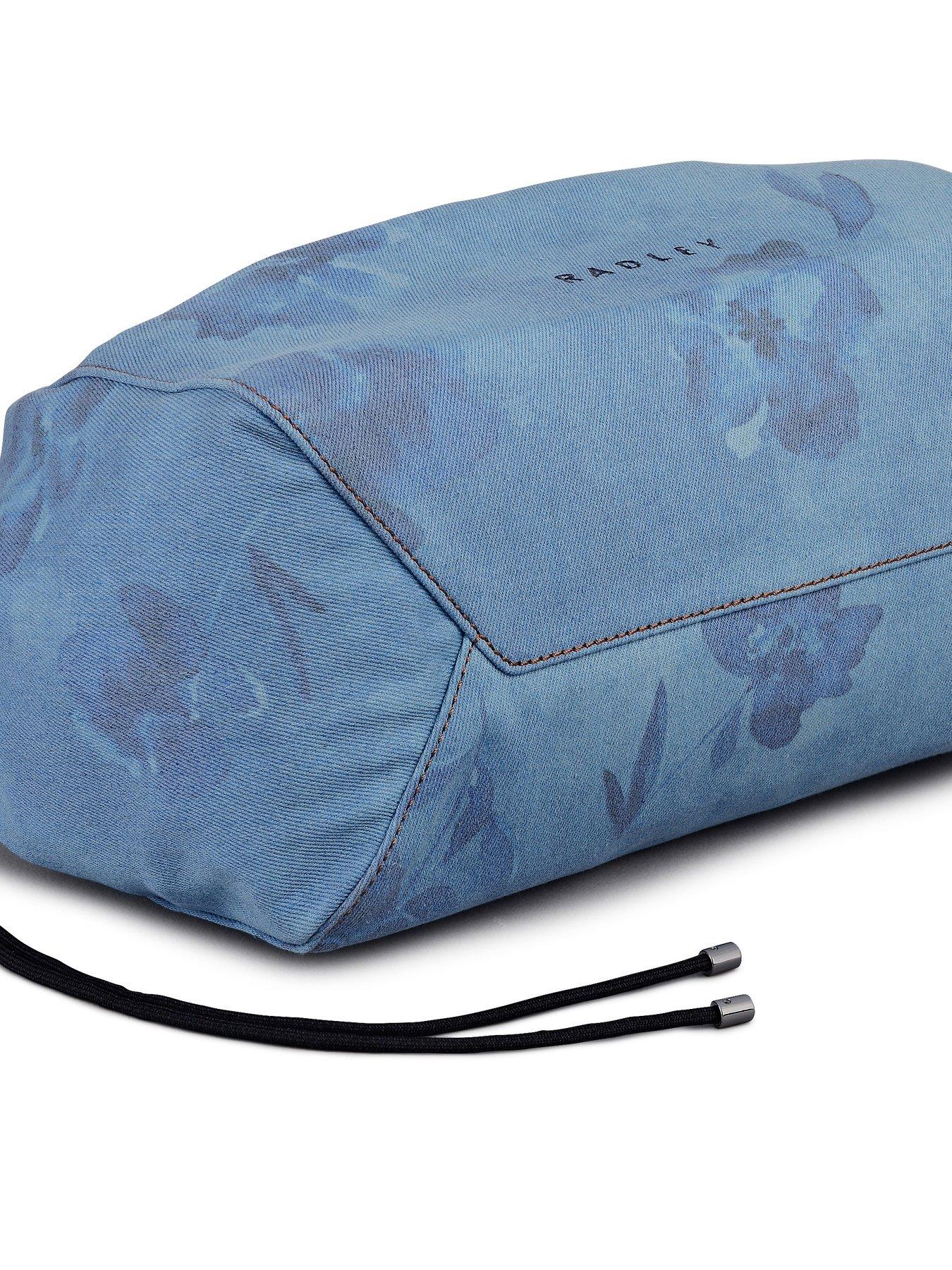 Image 5 of 6 of Radley Eden Row - Denim Large Open Top Tote