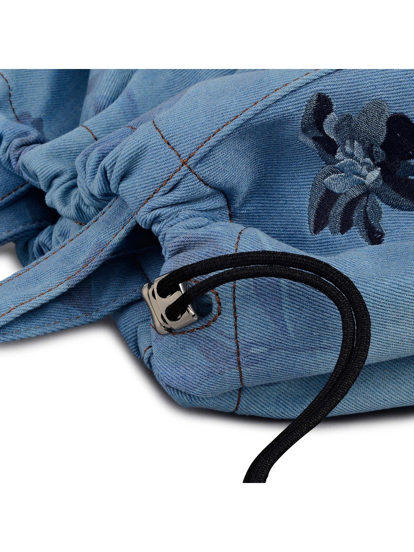 Image 6 of 6 of Radley Eden Row - Denim Large Open Top Tote