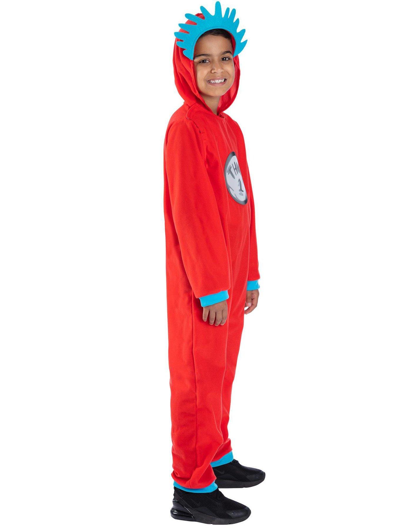 Image 3 of 4 of Dr Seuss Cat In The Hat, Thing 1 &amp; 2 Kids Costume