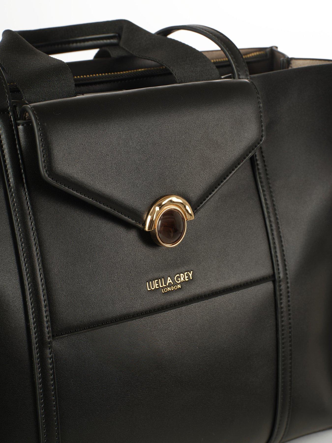 Image 6 of 7 of Luella Grey Darcy Large Laptop Tote In Black