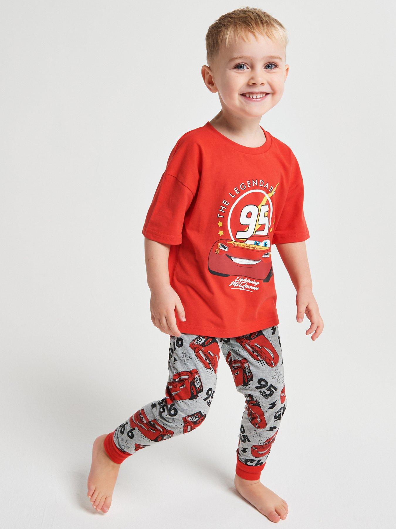 Brand Threads Cars Boys Trans Pyjama Set