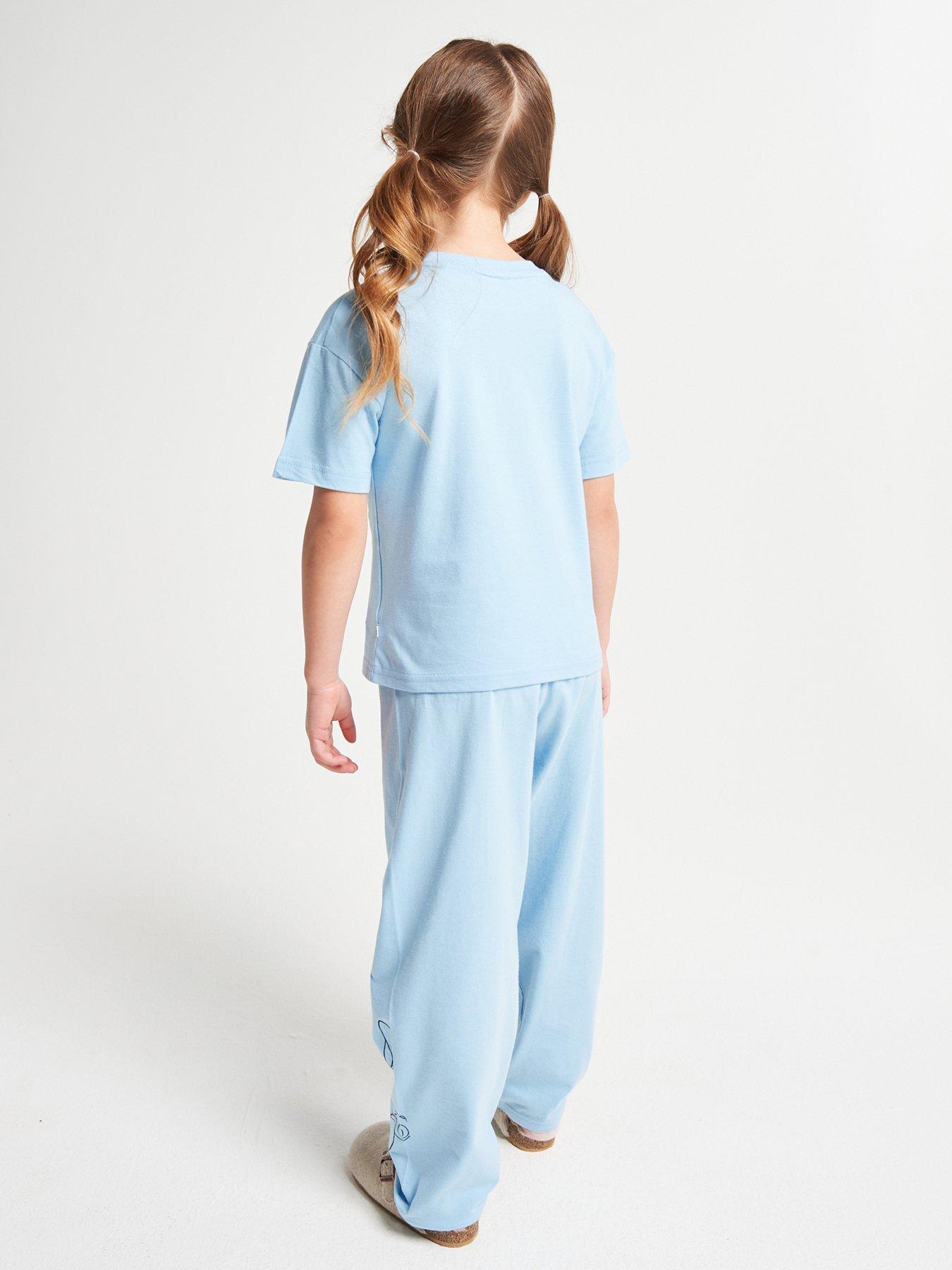 Image 2 of 6 of Brand Threads Stitch Girls Long Leg Pyjama Set