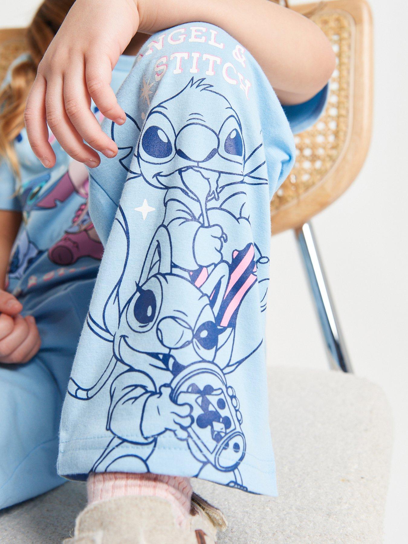 Image 5 of 6 of Brand Threads Stitch Girls Long Leg Pyjama Set