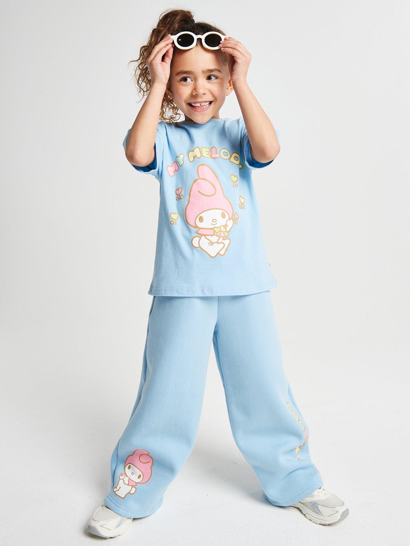 Brand Threads My Melody T-Shirt and Wide Leg Daywear Set