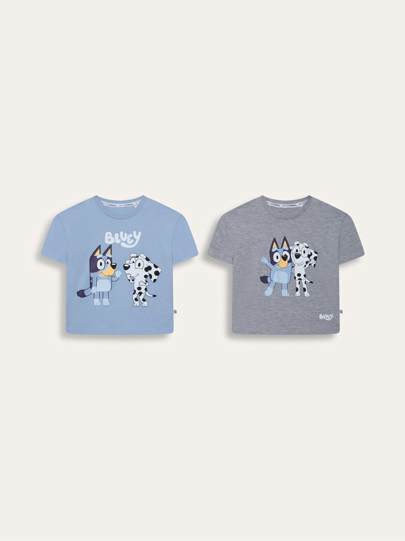 Brand Threads Bluey Boys T-Shirt 2 pack