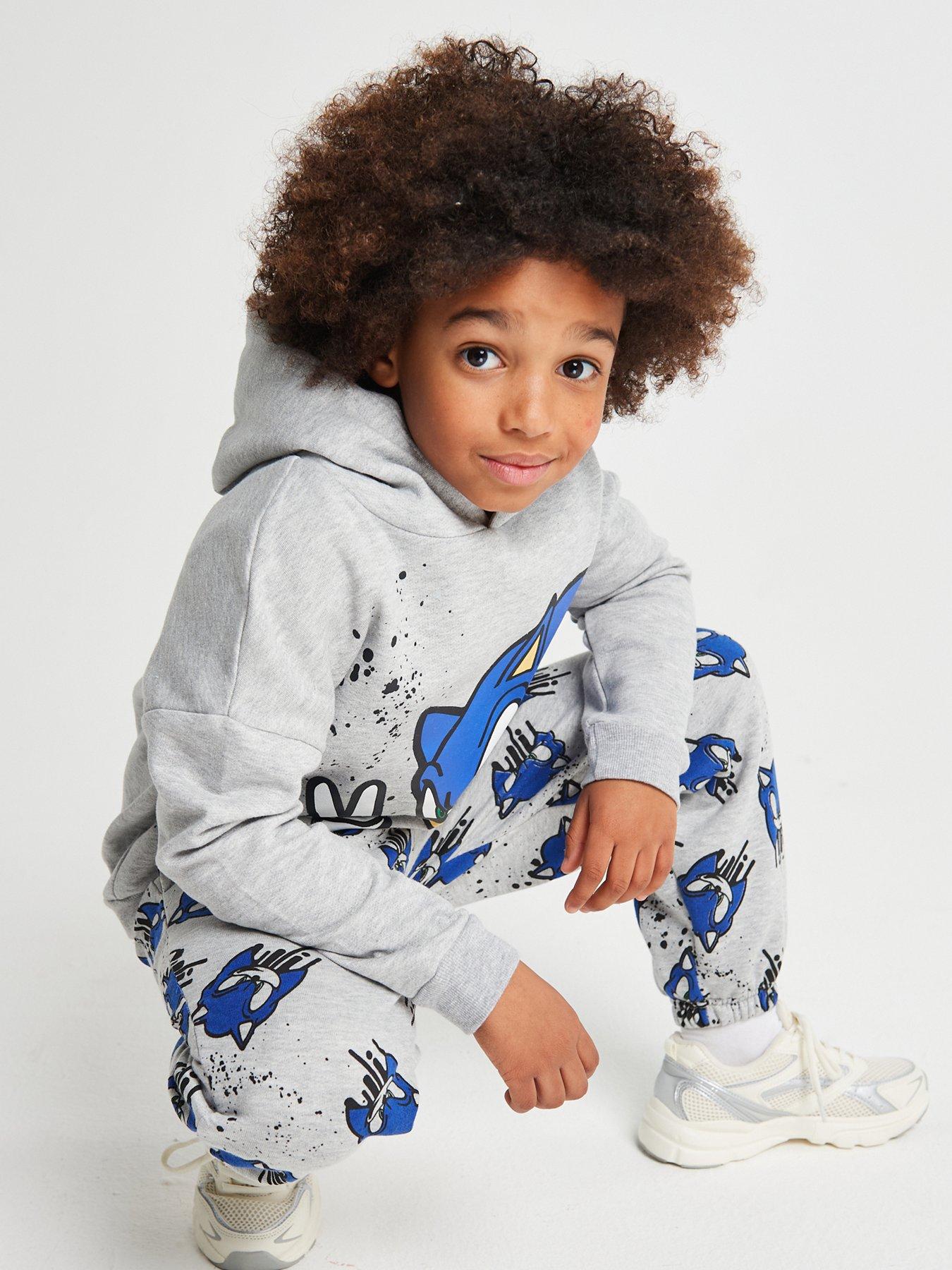 Image 3 of 6 of Brand Threads Sonic the Hedgehog Boys Jogger Set