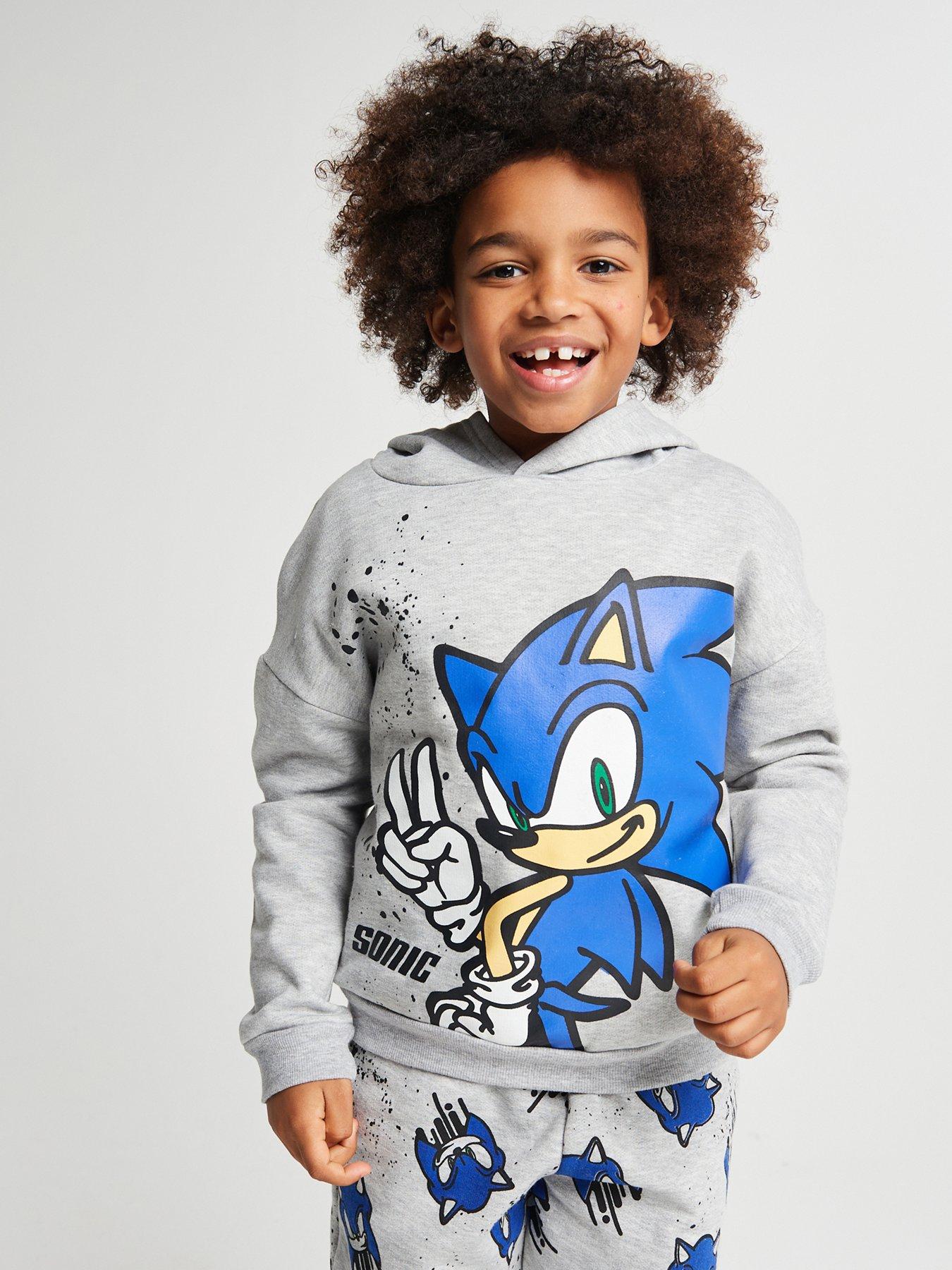 Image 5 of 6 of Brand Threads Sonic the Hedgehog Boys Jogger Set