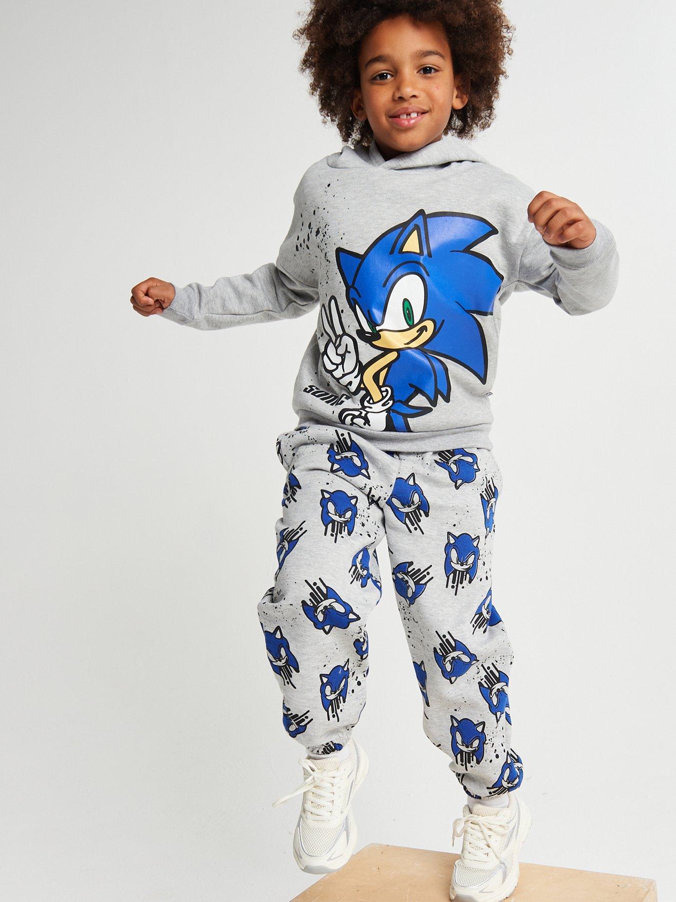 Image 6 of 6 of Brand Threads Sonic the Hedgehog Boys Jogger Set