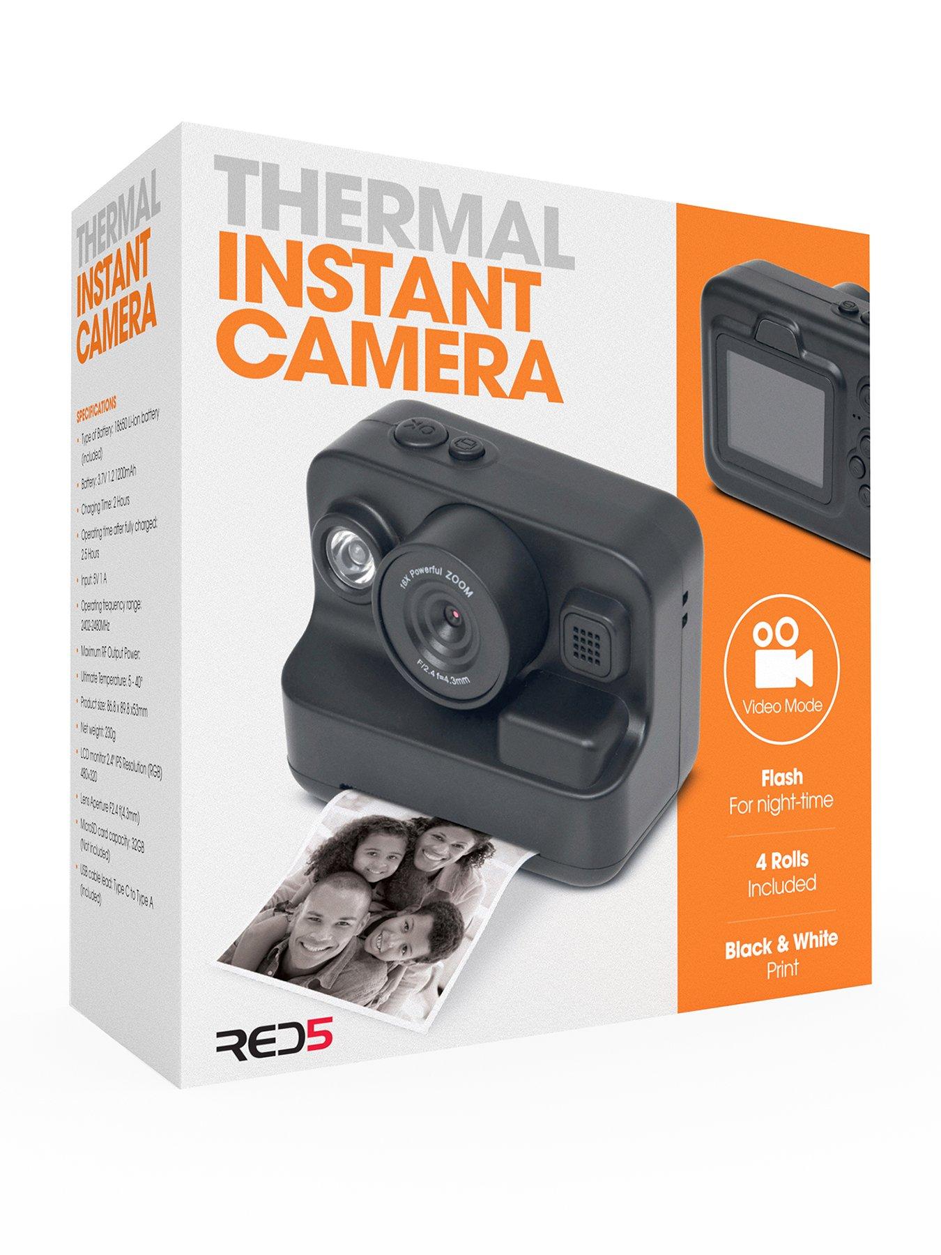 Image 1 of 4 of MenKind Thermal instant Camera Black