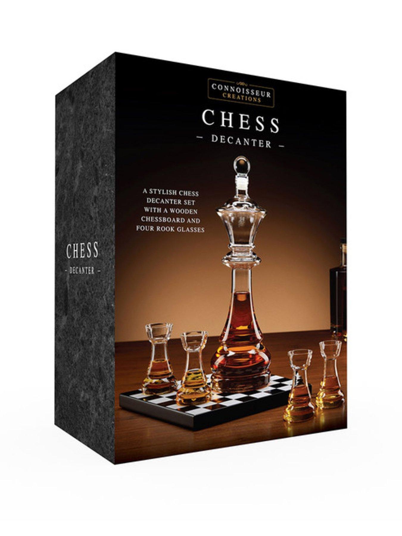 Image 1 of 4 of MenKind Chess Decanter set