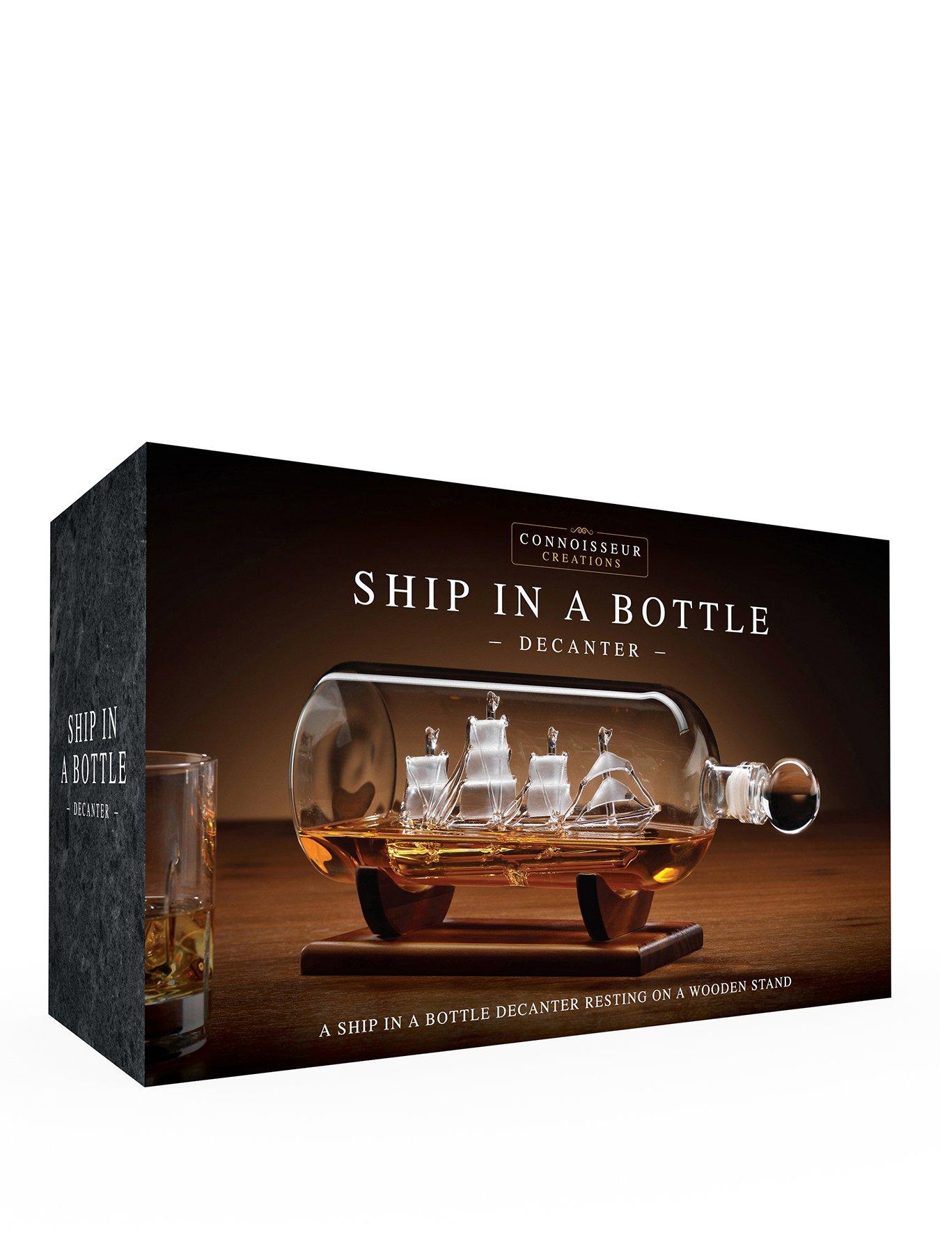 MenKind Ship in a Bottle Decanter