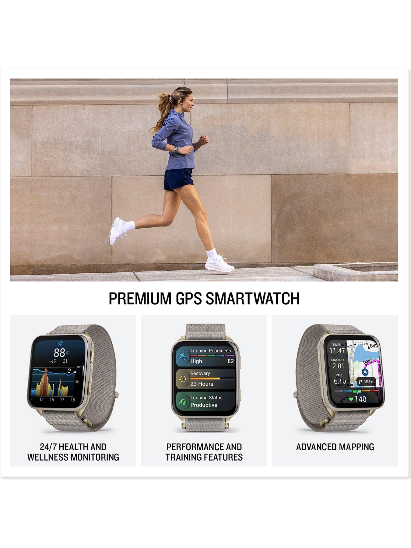Image 2 of 8 of Garmin Garmin Venu X1 Smartwatch - Soft Gold/French Grey
