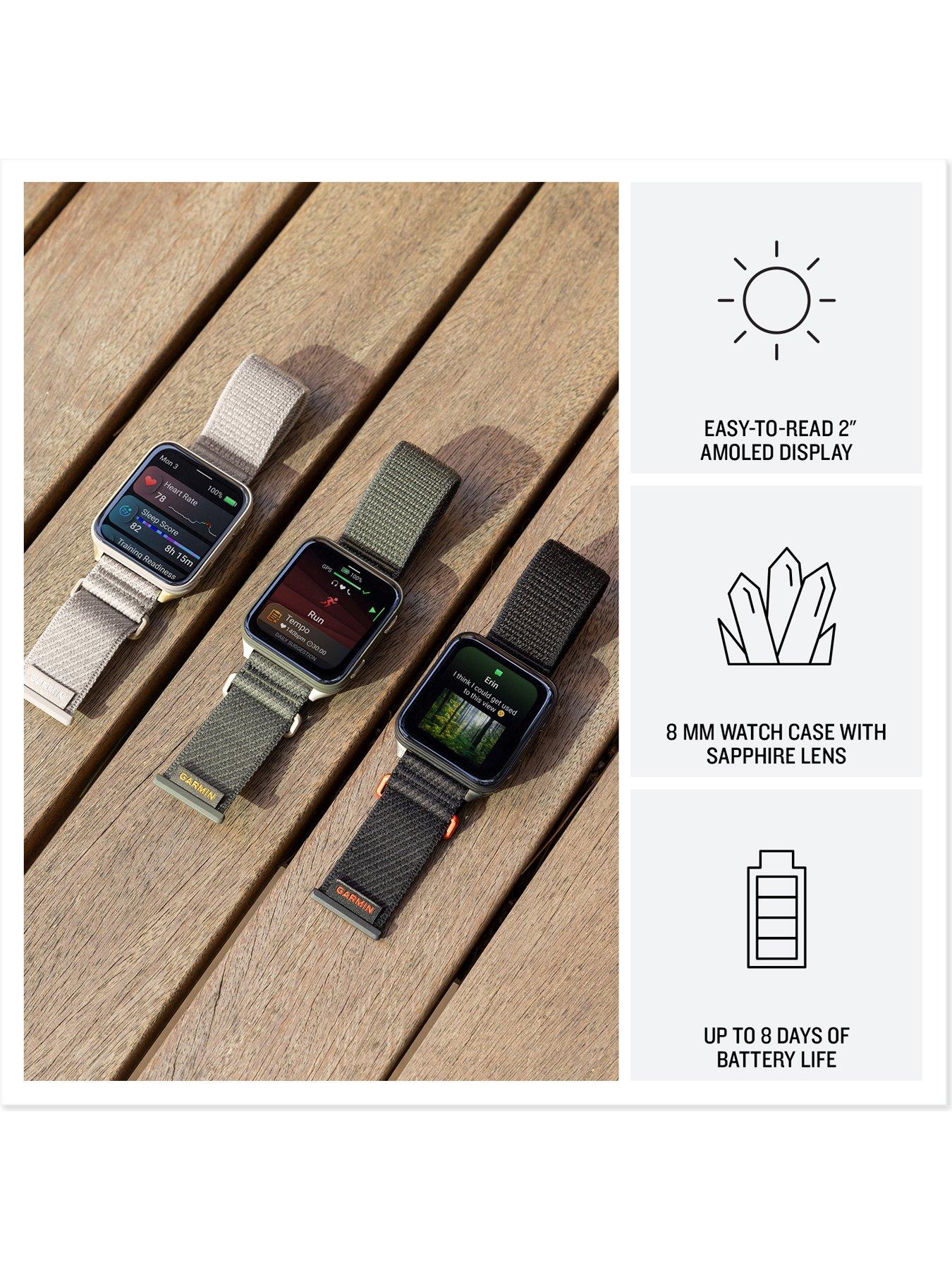 Image 3 of 8 of Garmin Garmin Venu X1 Smartwatch - Soft Gold/French Grey