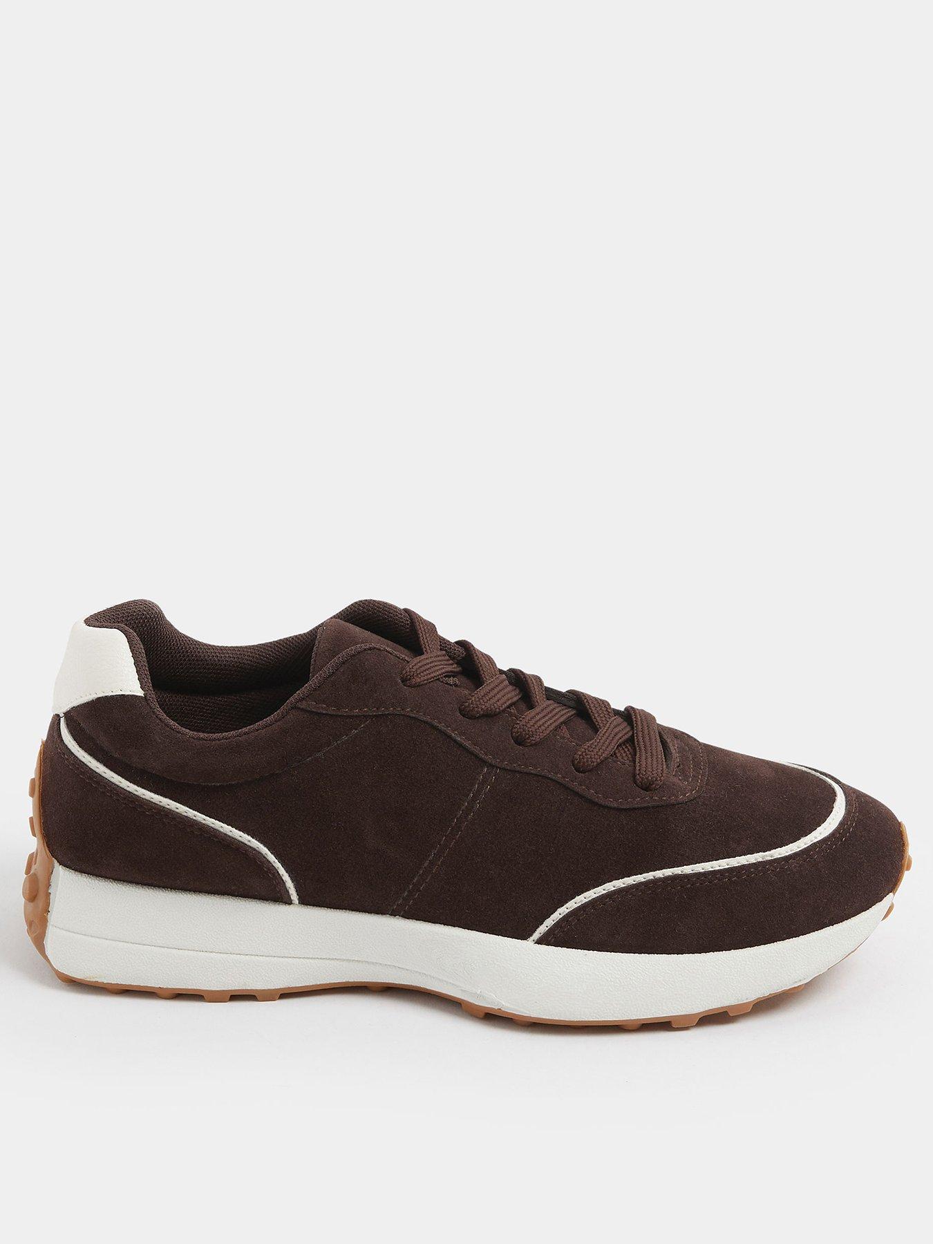 Yours Curve Wide Fit Lace Up Runner Trainer