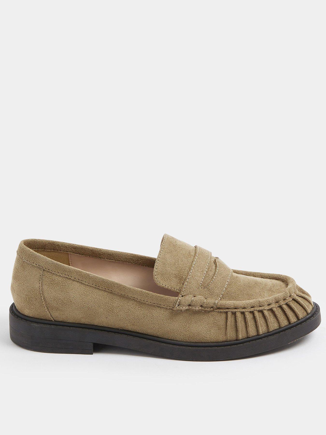 Yours Curve Extra Wide Fit Ruched Loafer