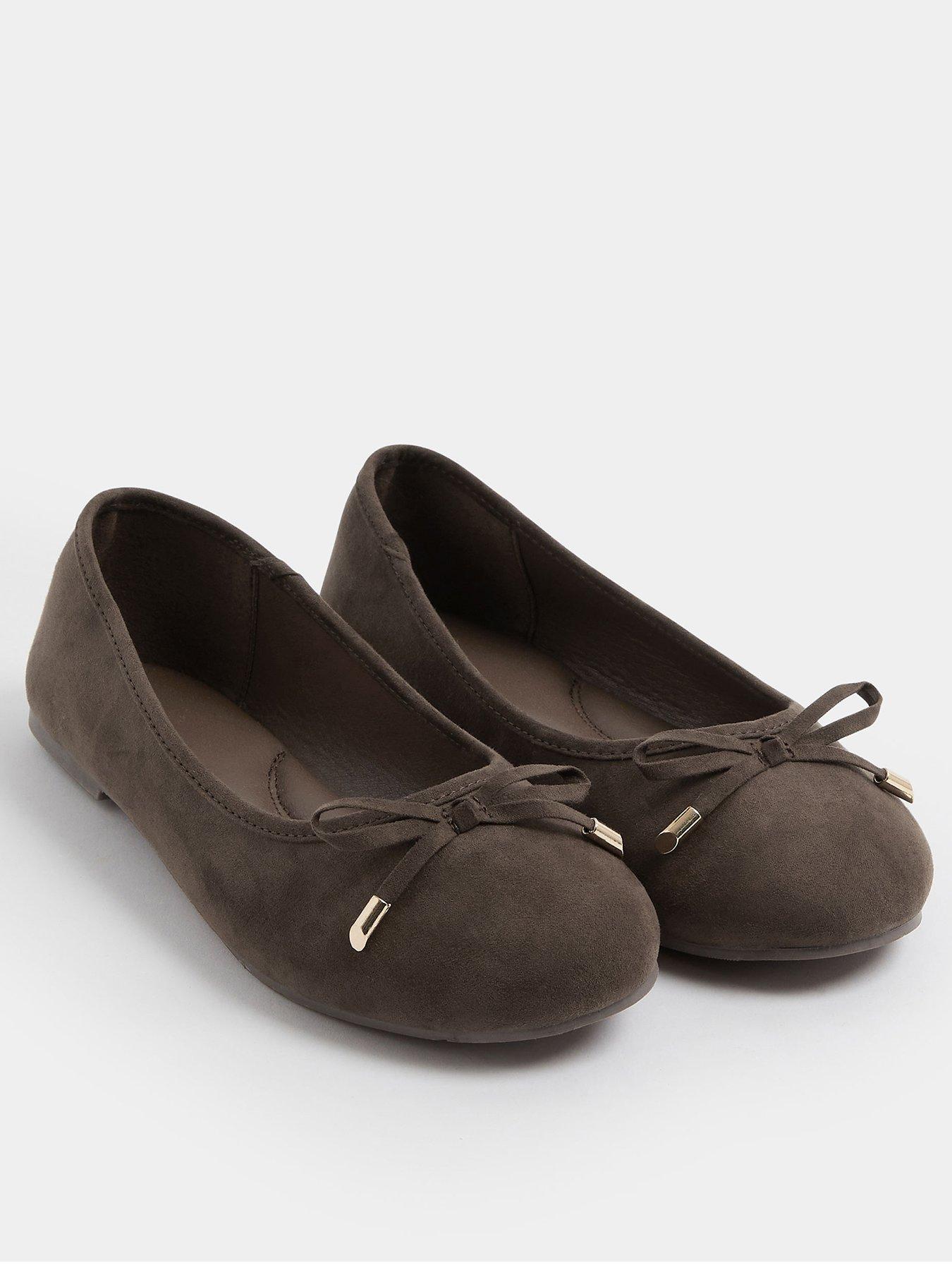 Image 2 of 4 of Yours Curve Extra Wide Fit Ballerina Pump