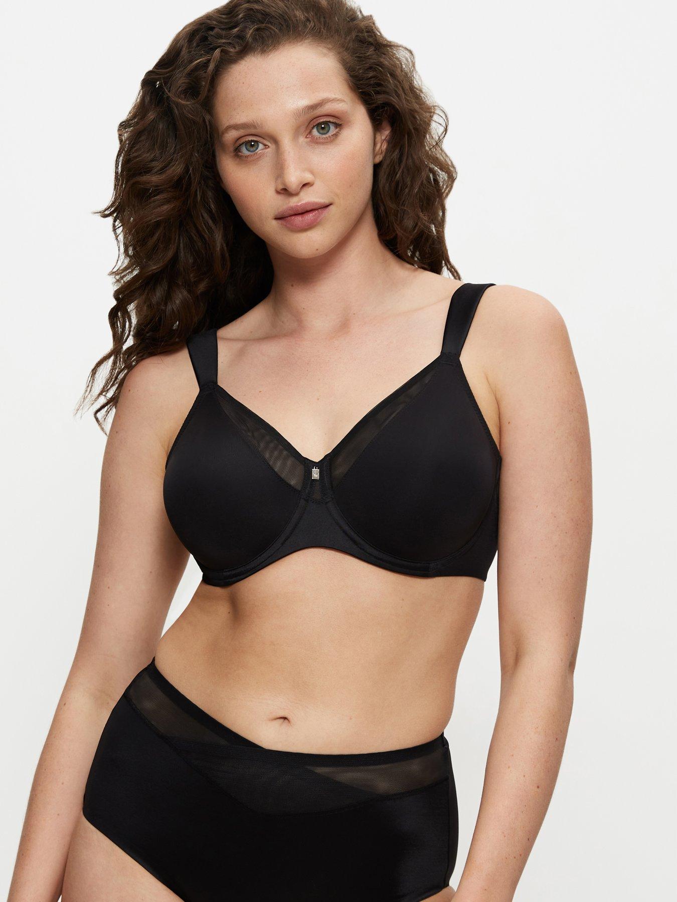 Triumph True Shape Sensation Minimiser Bra - Black