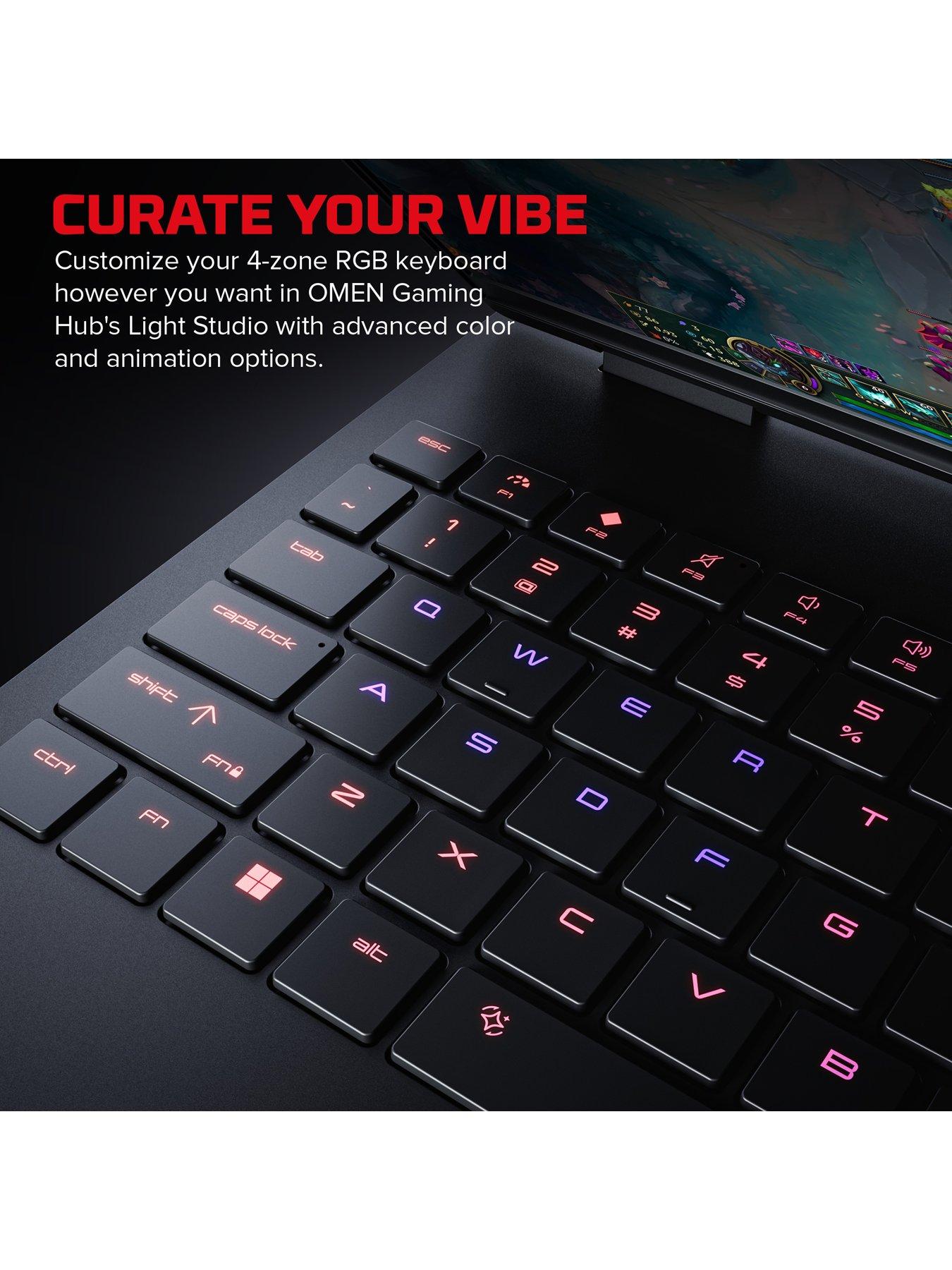 Image 6 of 8 of HYPERX OMEN 15-ga0002na 15.3in WQXGA Gaming Laptop - NVIDIA RTX 5060 - 16GB RAM, 1TB SSD - Intel Core i5-14450HX - 180Hz