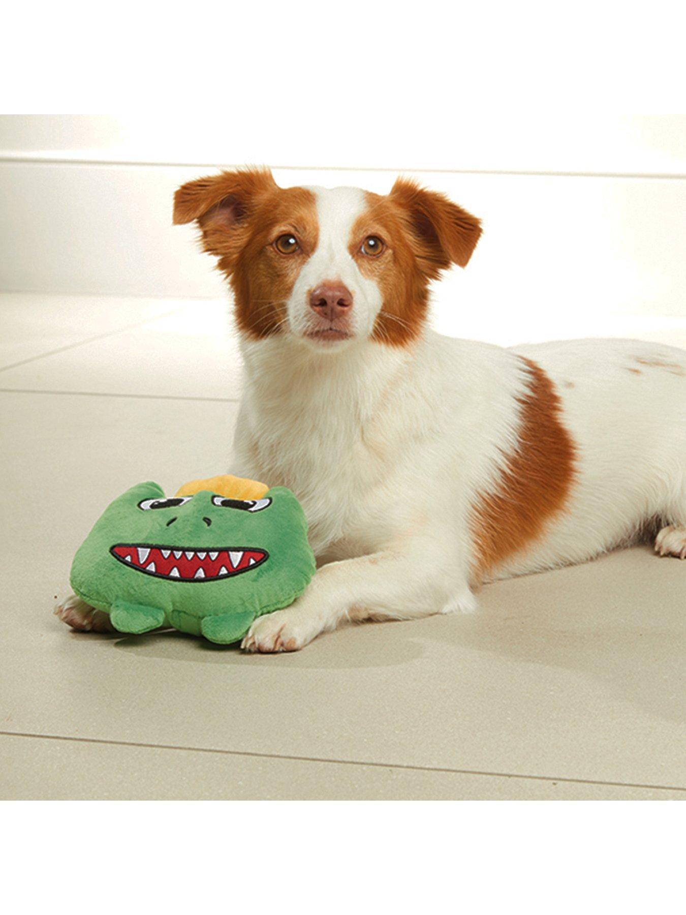 JML Chuckle Chums Vibrating Dog Toy Dino