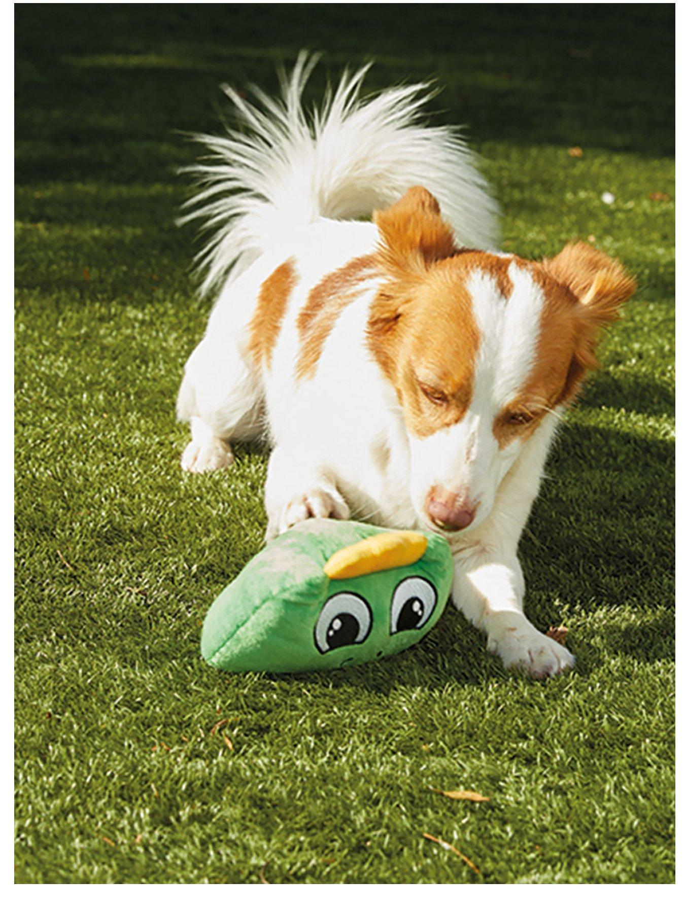 JML Chuckle Chums Vibrating Dog Toy Dino