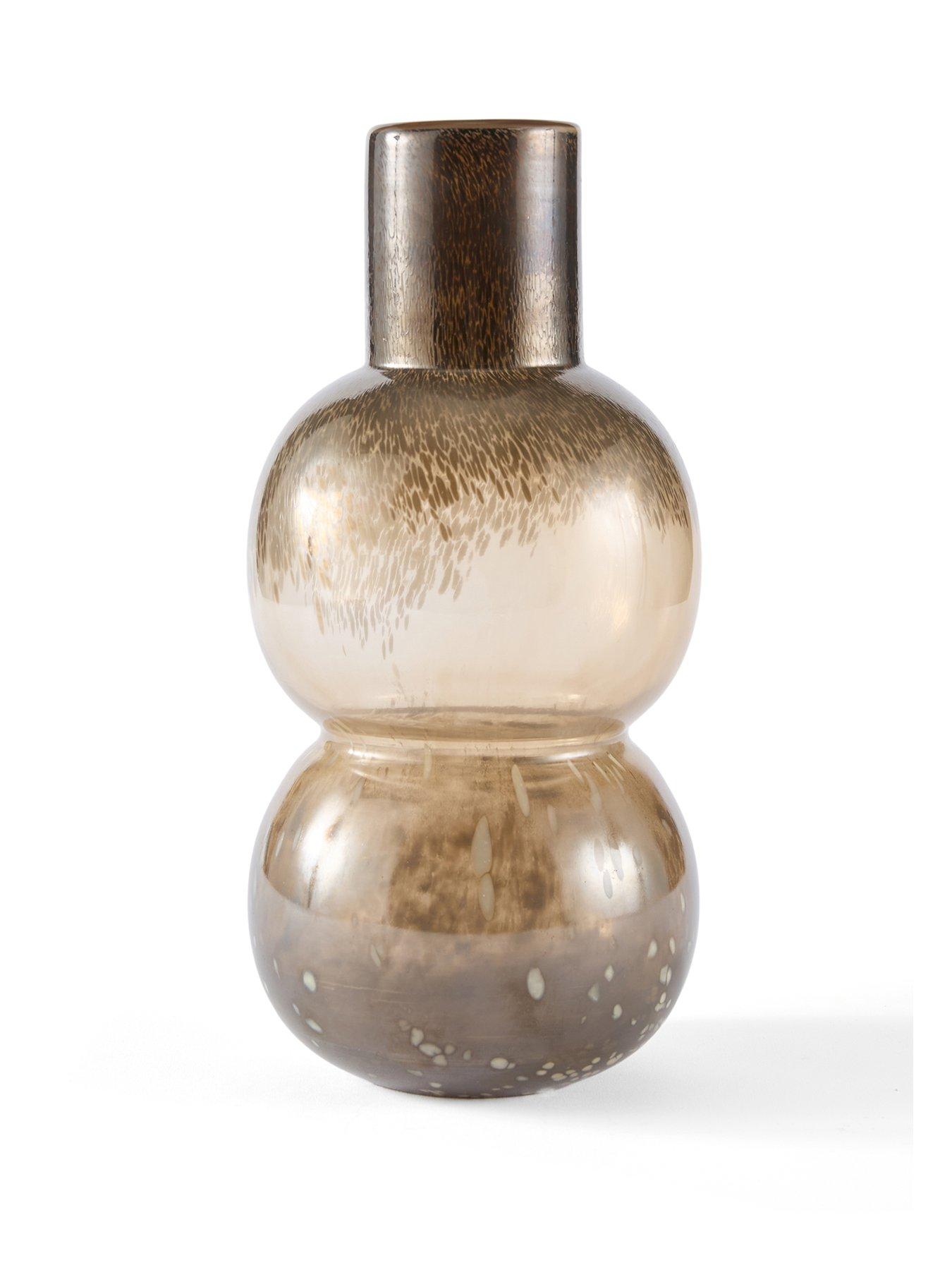 Image 2 of 8 of The Very Collection Reactive&nbsp;Vase - Brown