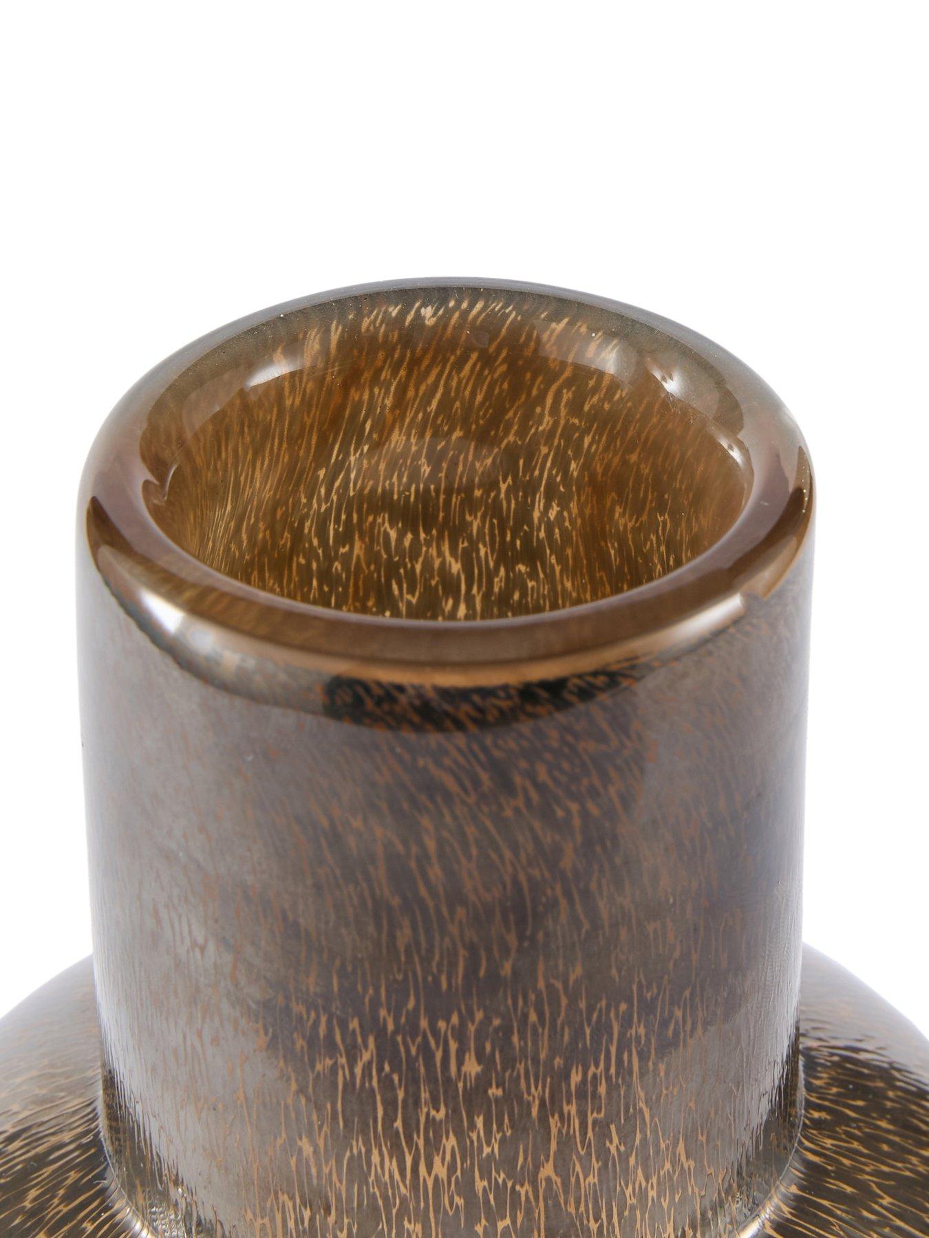 Image 4 of 8 of The Very Collection Reactive&nbsp;Vase - Brown