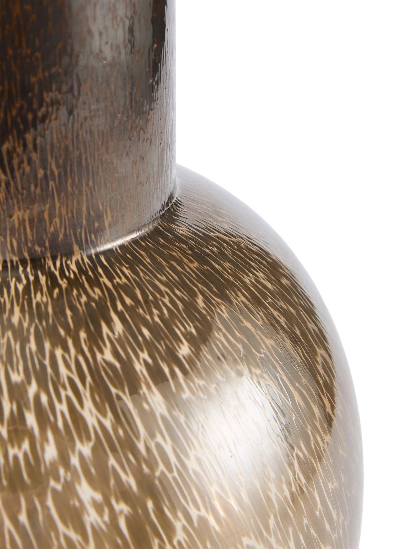 Image 6 of 8 of The Very Collection Reactive&nbsp;Vase - Brown