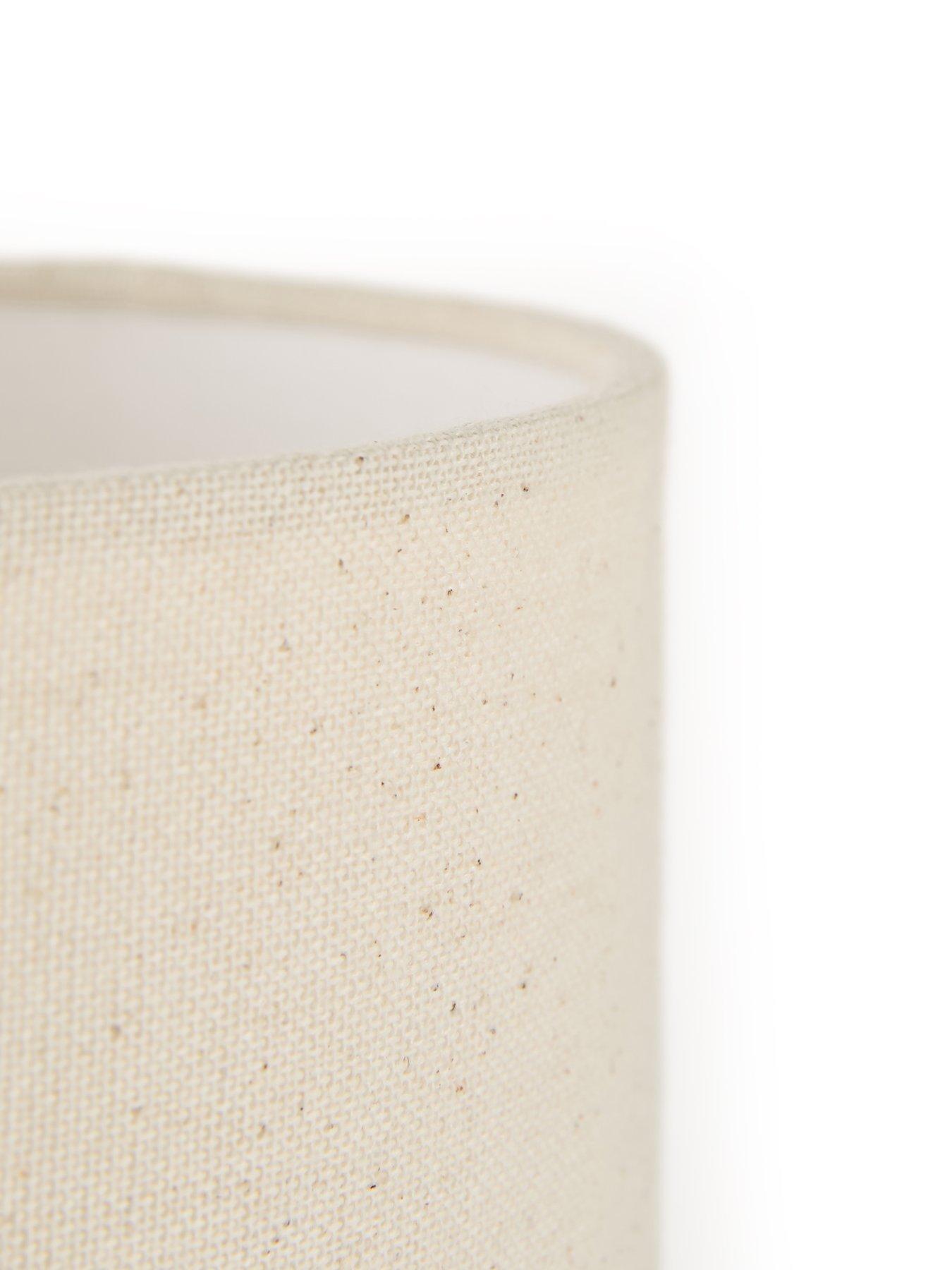 Image 6 of 8 of The Very Collection Small Wooden Stacked Table Lamp