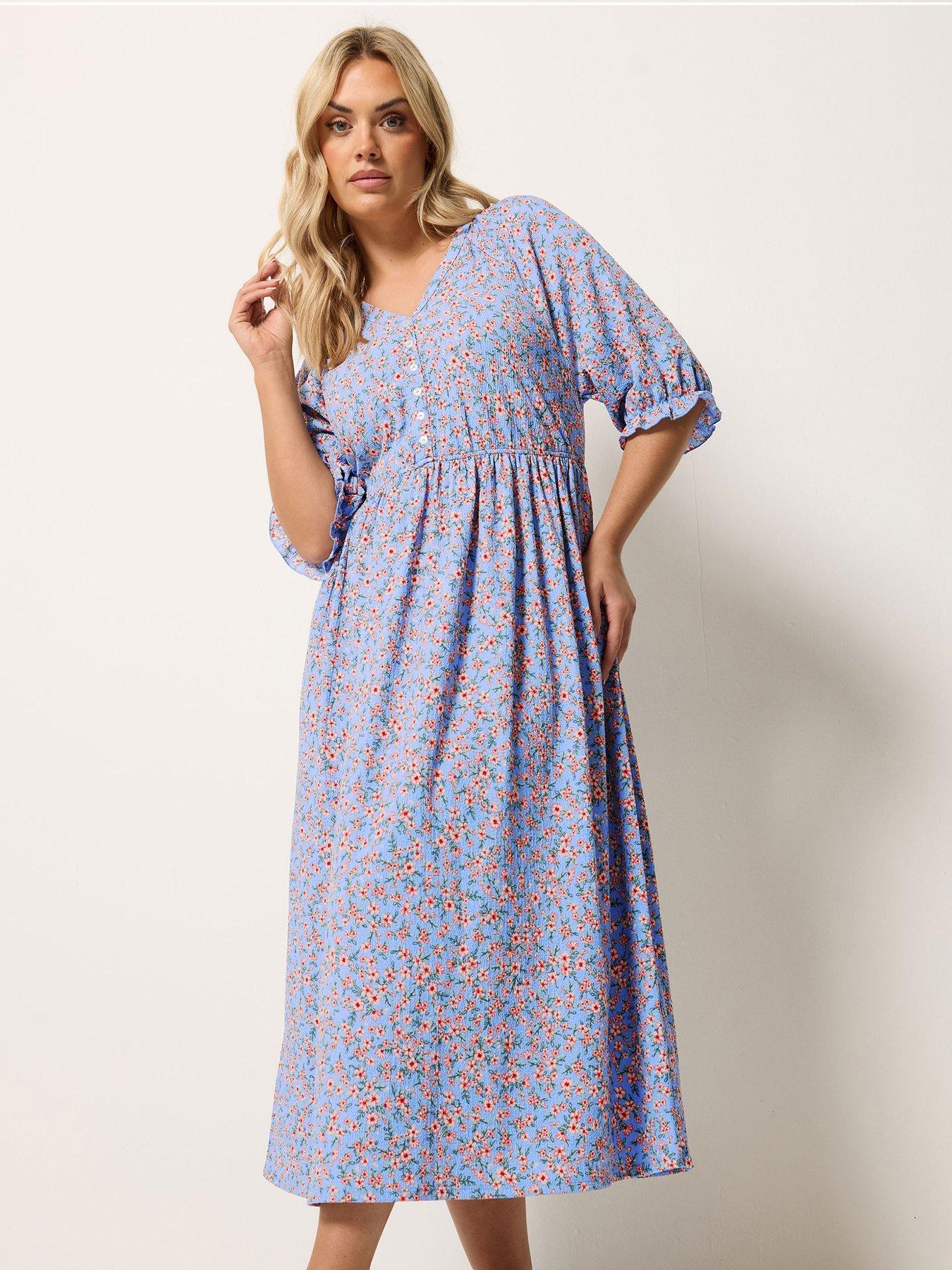 Yours Curve Raglan Prairie Dress
