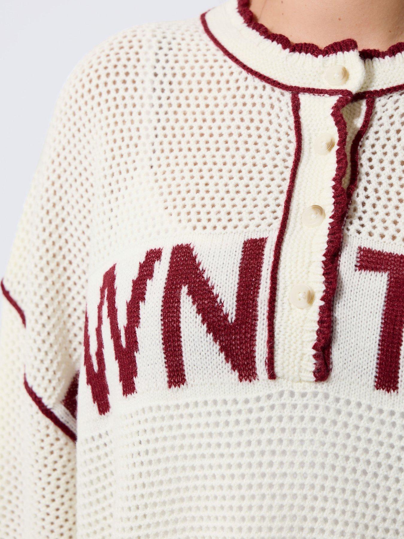 Image 4 of 5 of Yours Curve Downtown Sport Top - White