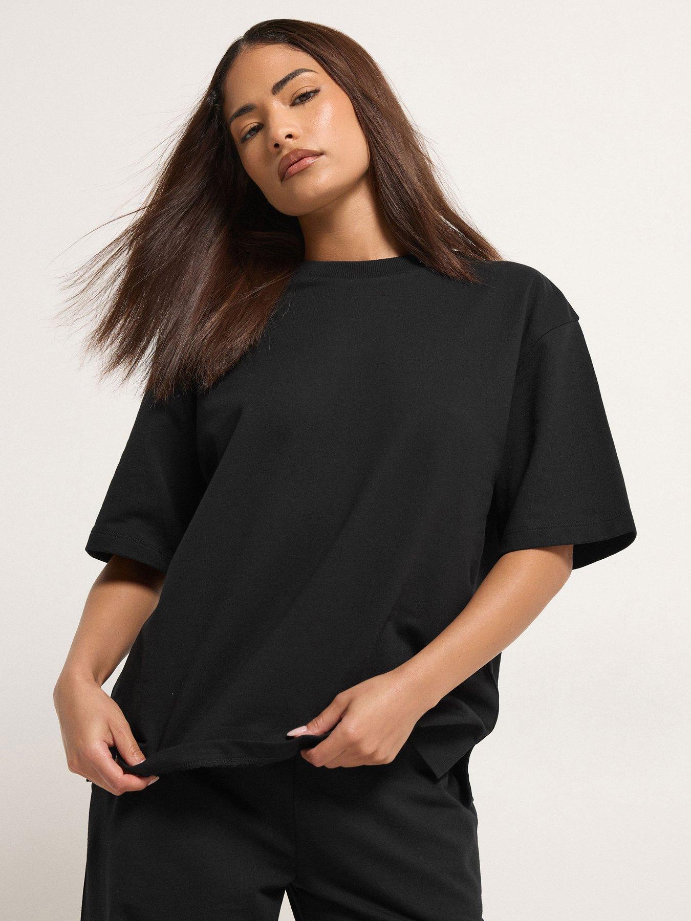 Image 1 of 4 of PixieGirl Petite Short Sleeve Sweat T-shirt