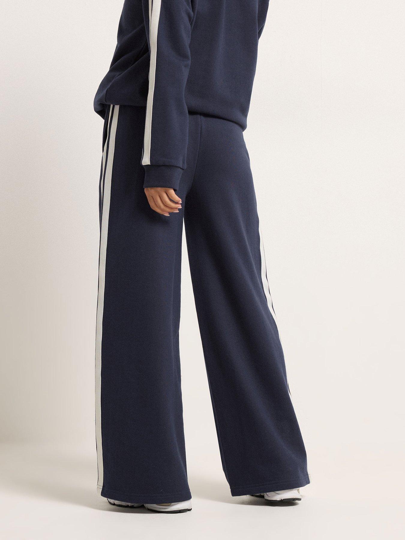Image 2 of 5 of PixieGirl Petite 2 Side Stripe Wide Leg Joggers
