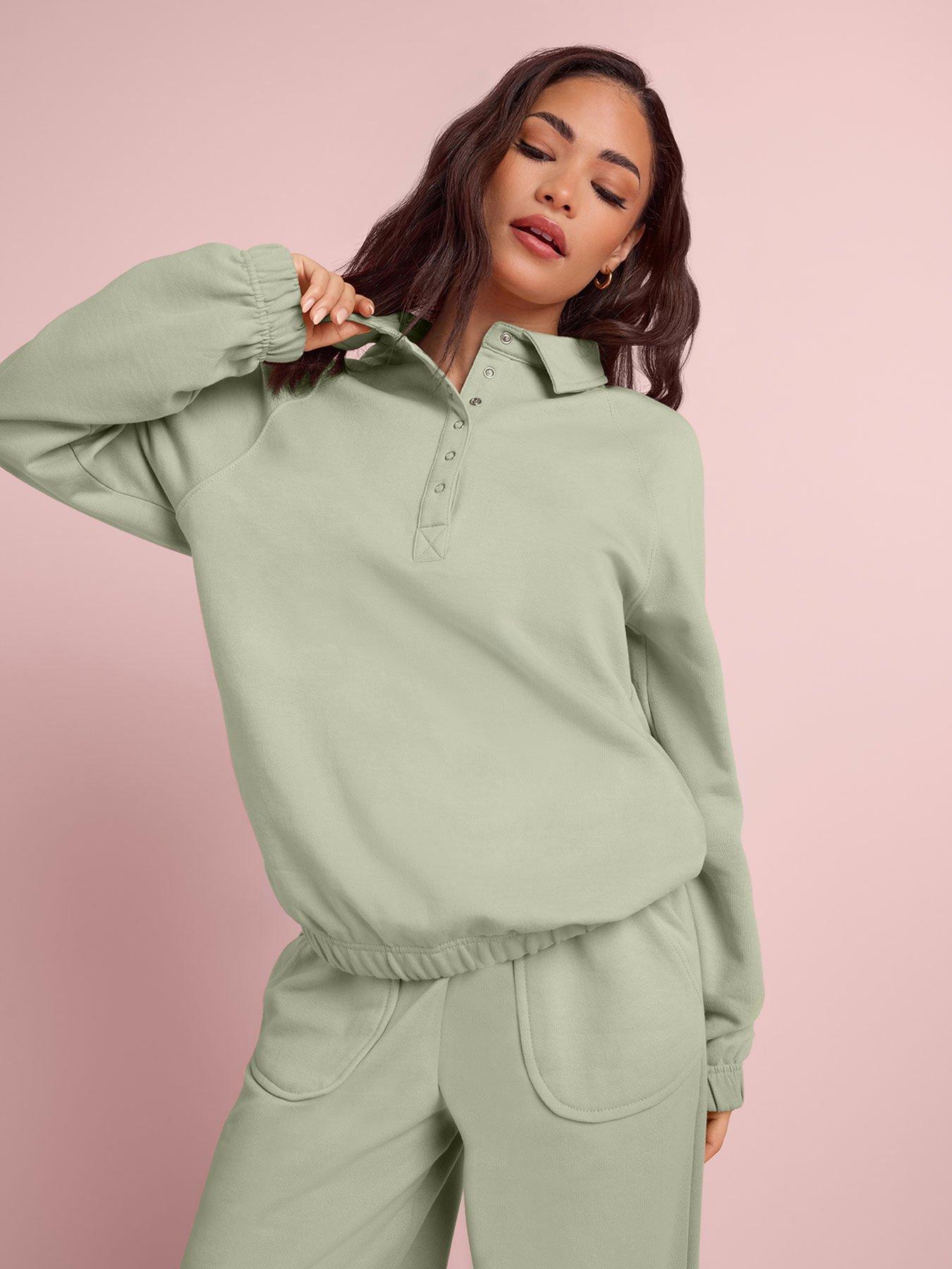 PixieGirl Petite Collar Sweatshirt