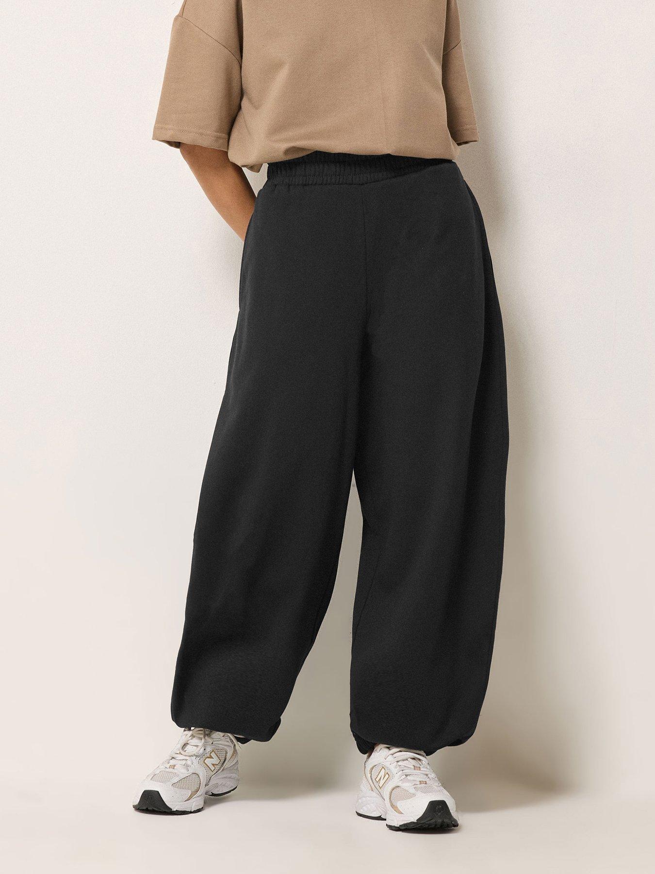 Image 1 of 5 of PixieGirl Petite Balloon Brushed Joggers