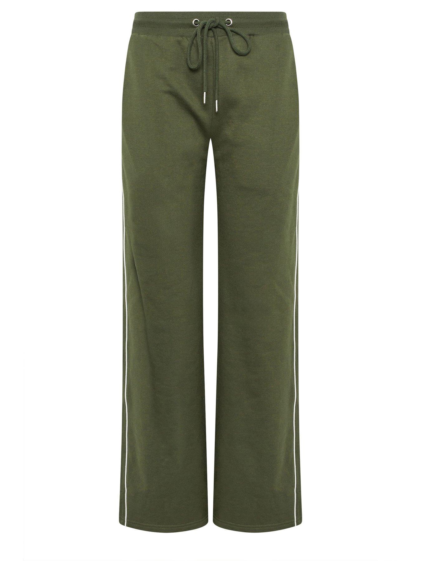 Image 5 of 5 of Long Tall Sally Tall Piped Wide Leg Jogger 34"