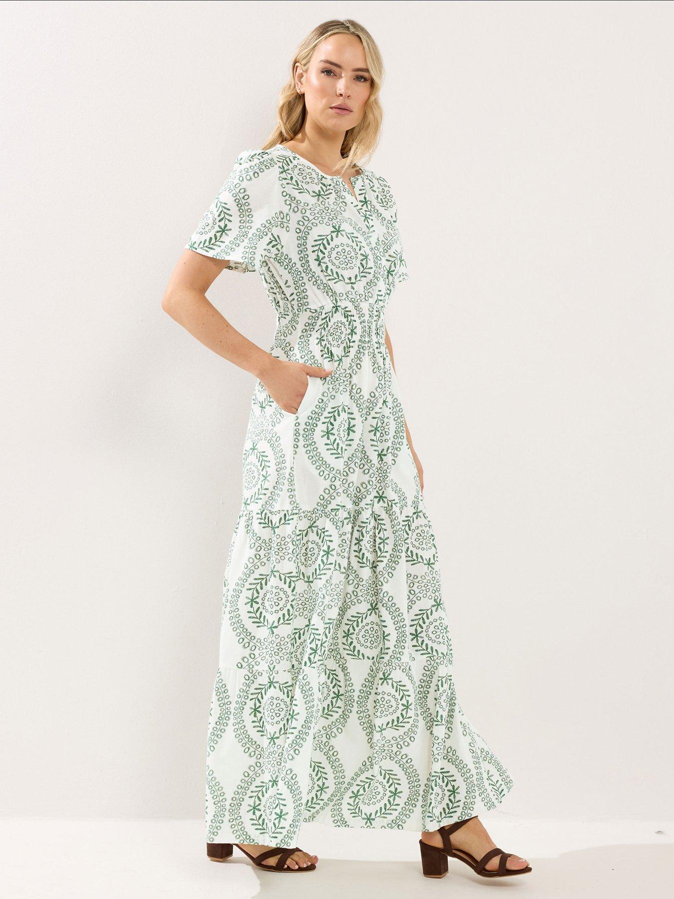 Long Tall Sally Tall Lace Print Maxi Dress
