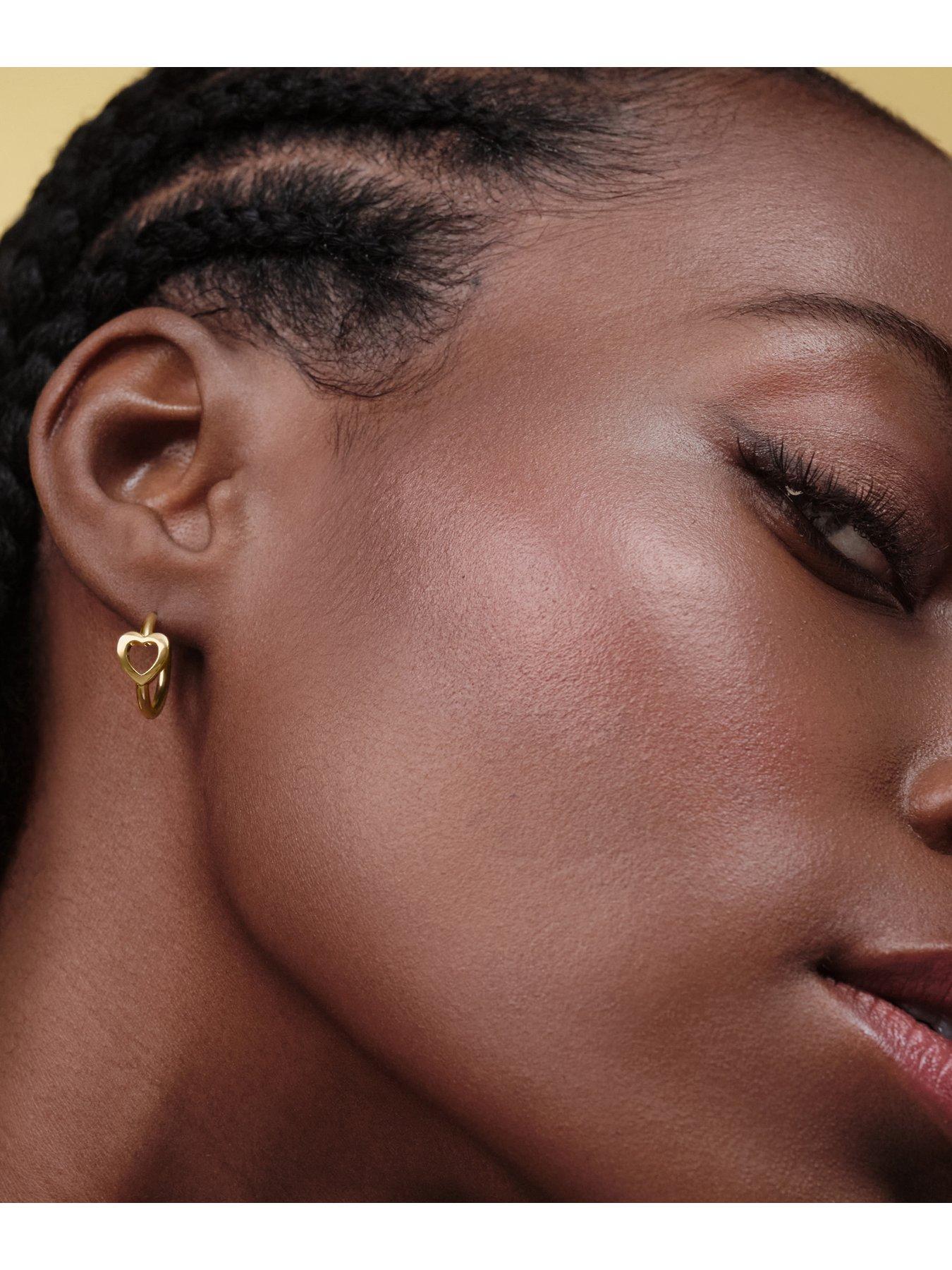 Image 3 of 6 of Olivia Burton Gold IP Kindred Interlink Earrings