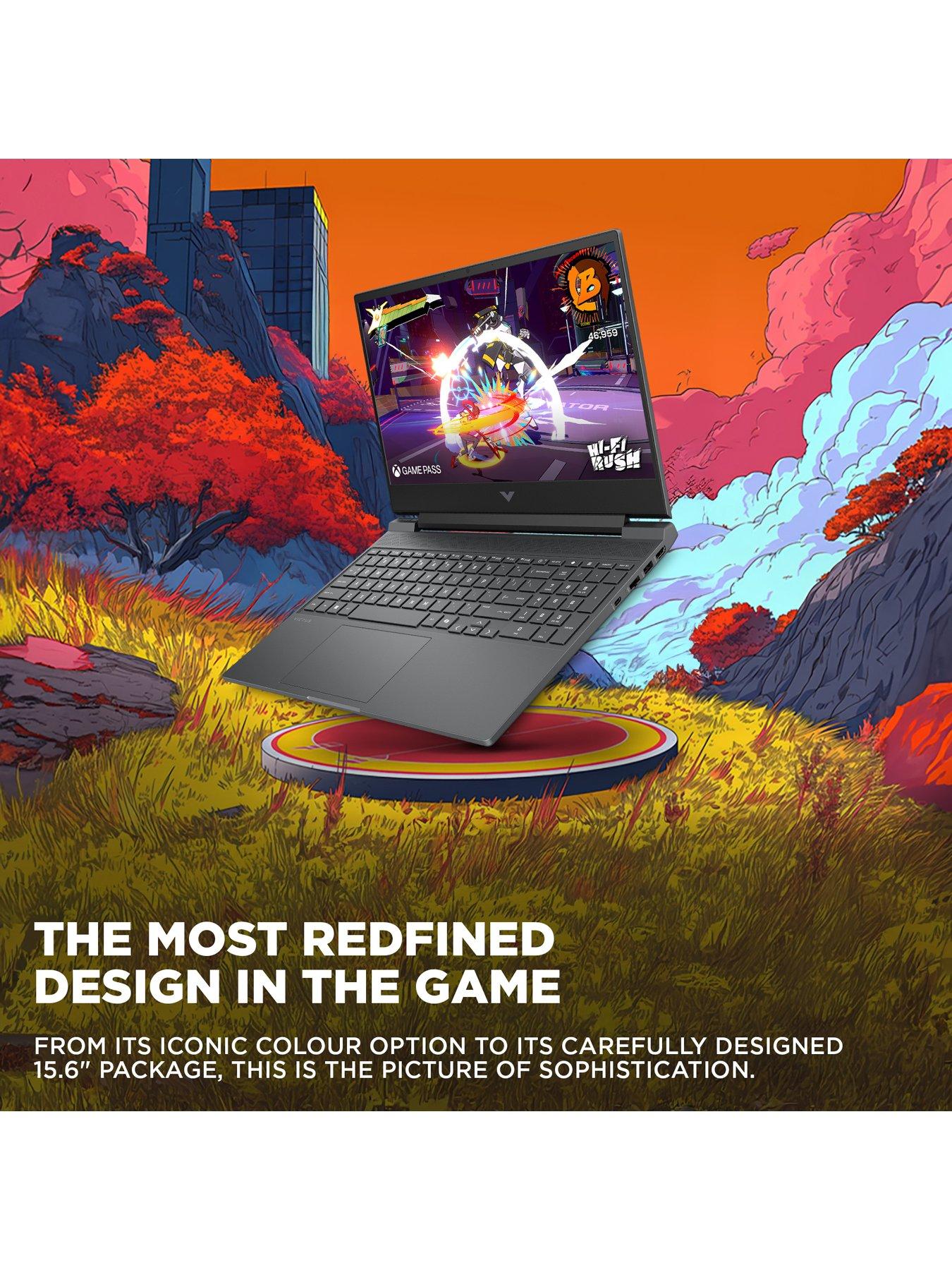Image 4 of 8 of HP Victus 15-fa2300na Gaming Laptop Bundle - 15.6in FHD 144Hz,&nbsp;GeForce RTX 4050, Intel Core i5, 16GB RAM, 512GB SSD,&nbsp;with Mouse and Mat