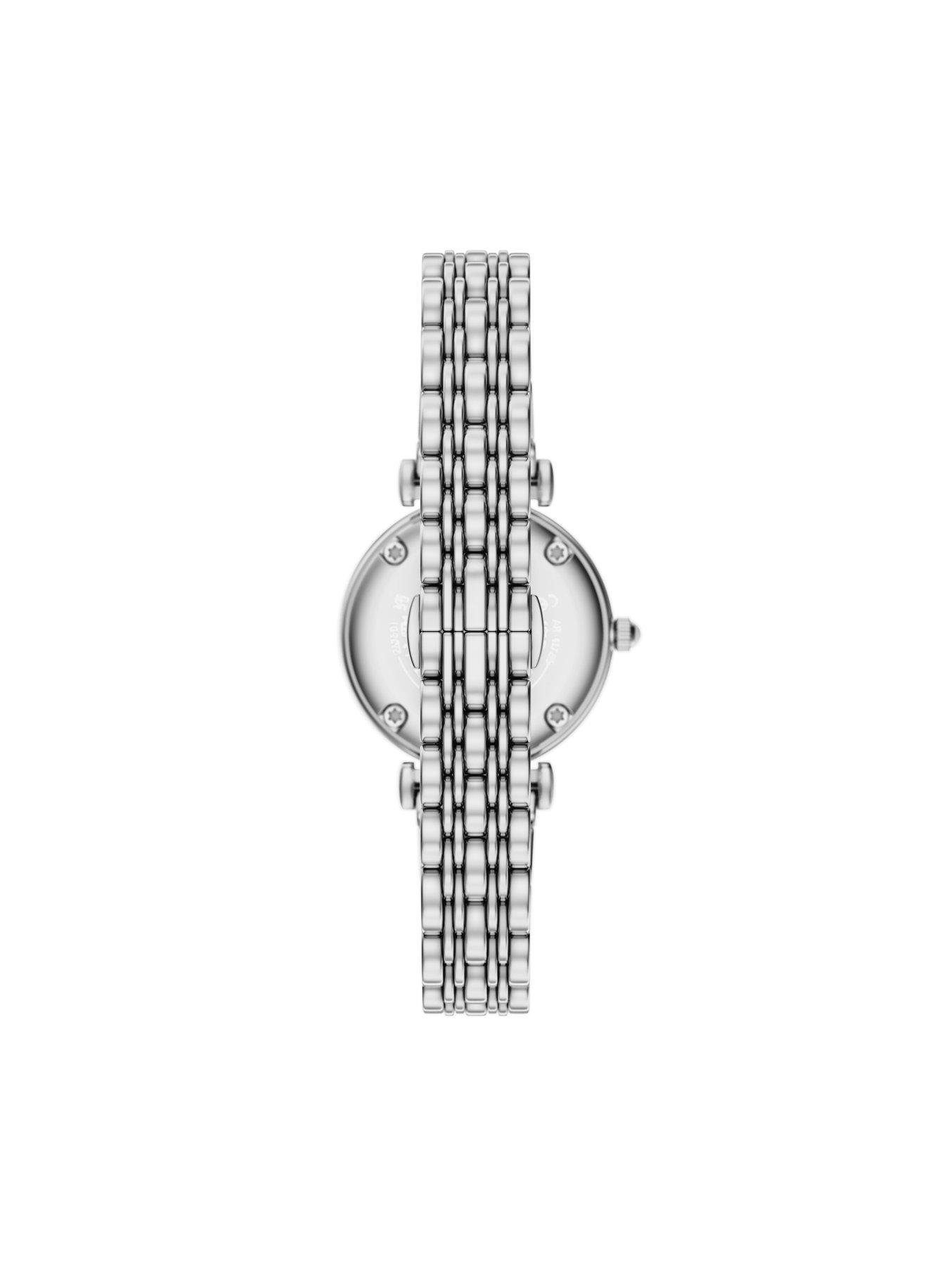 Image 2 of 7 of Emporio Armani Womens Two-Hand Stainless Steel Watch, AR11768