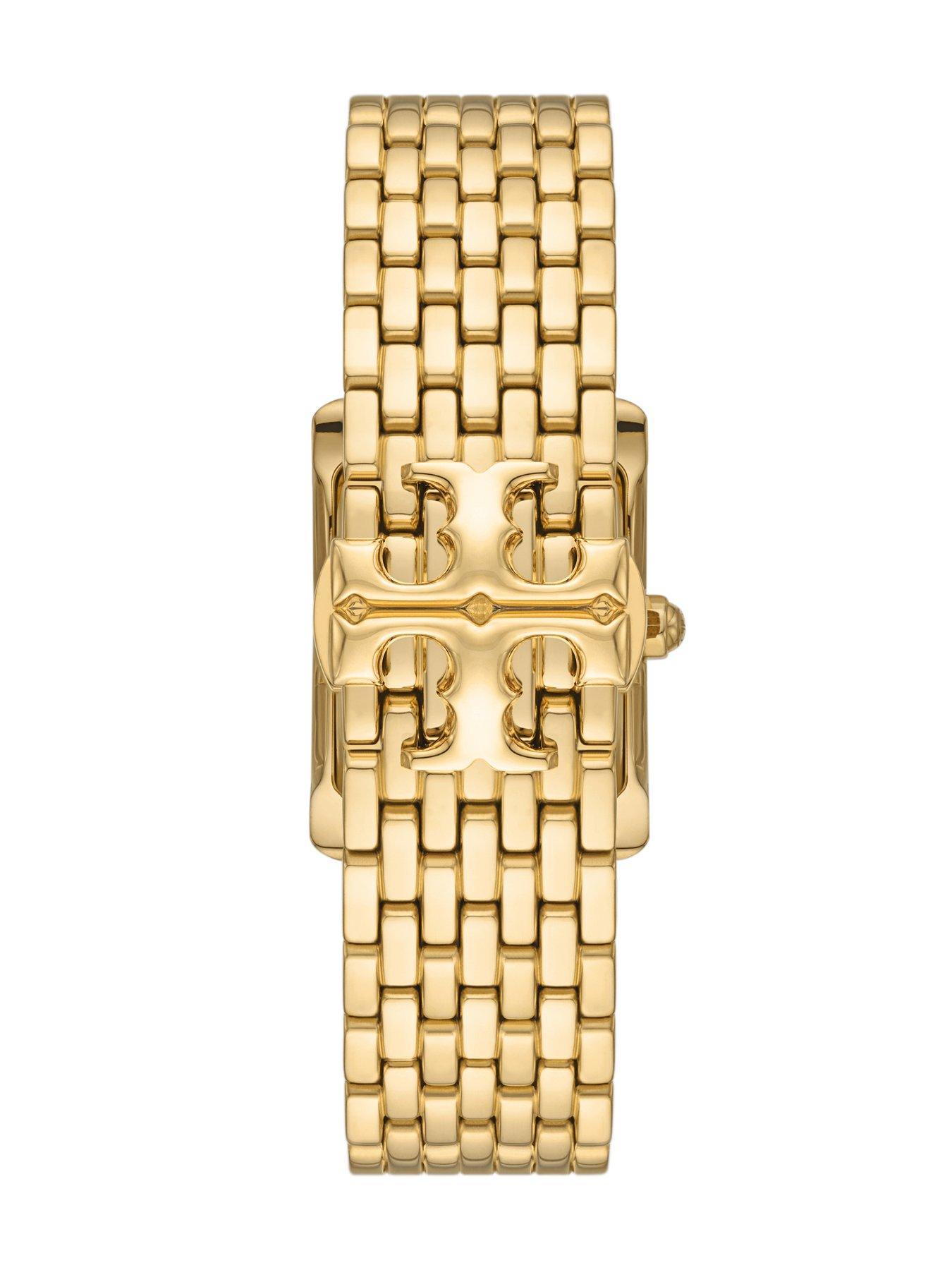 Image 2 of 6 of Tory Burch Womens The Eleanor Gold Stainless Steel Watch, TBW1060