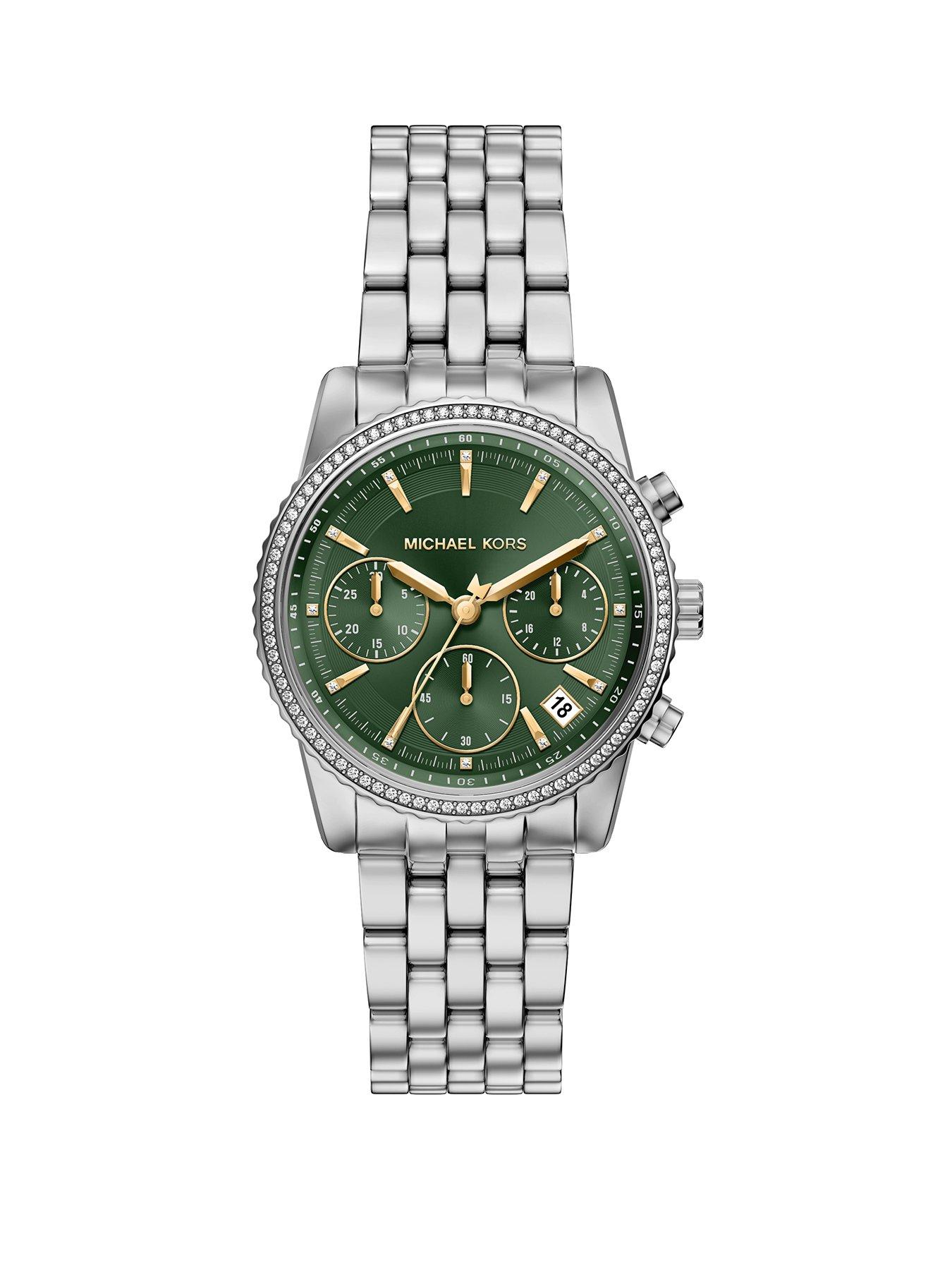 Michael Kors Michael Kors Womens Bryant Chronograph Stainless Steel Watch, MK7583
