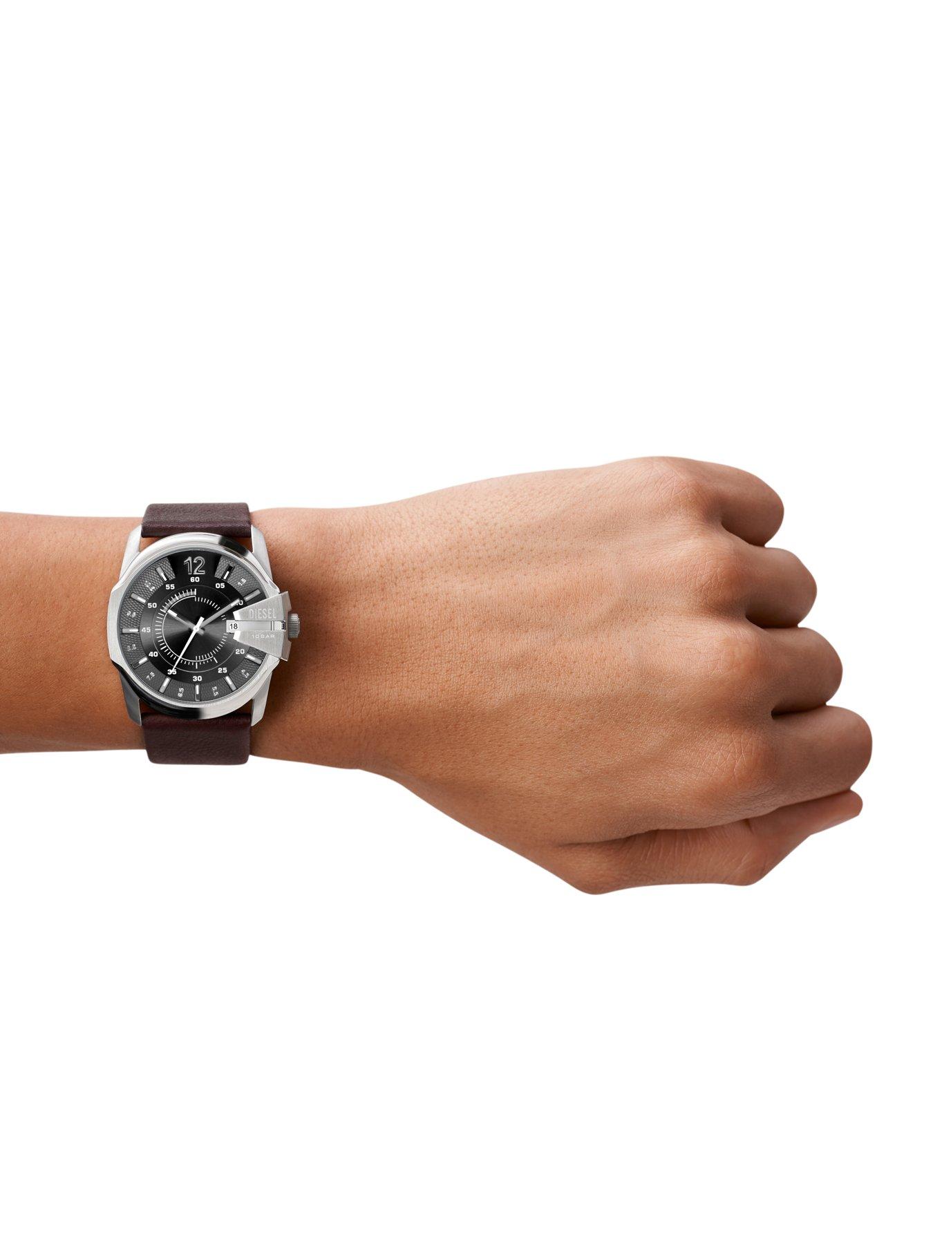 Image 4 of 4 of Diesel Mens Master Chief Three-Hand, Stainless Steel Watch, DZ1206