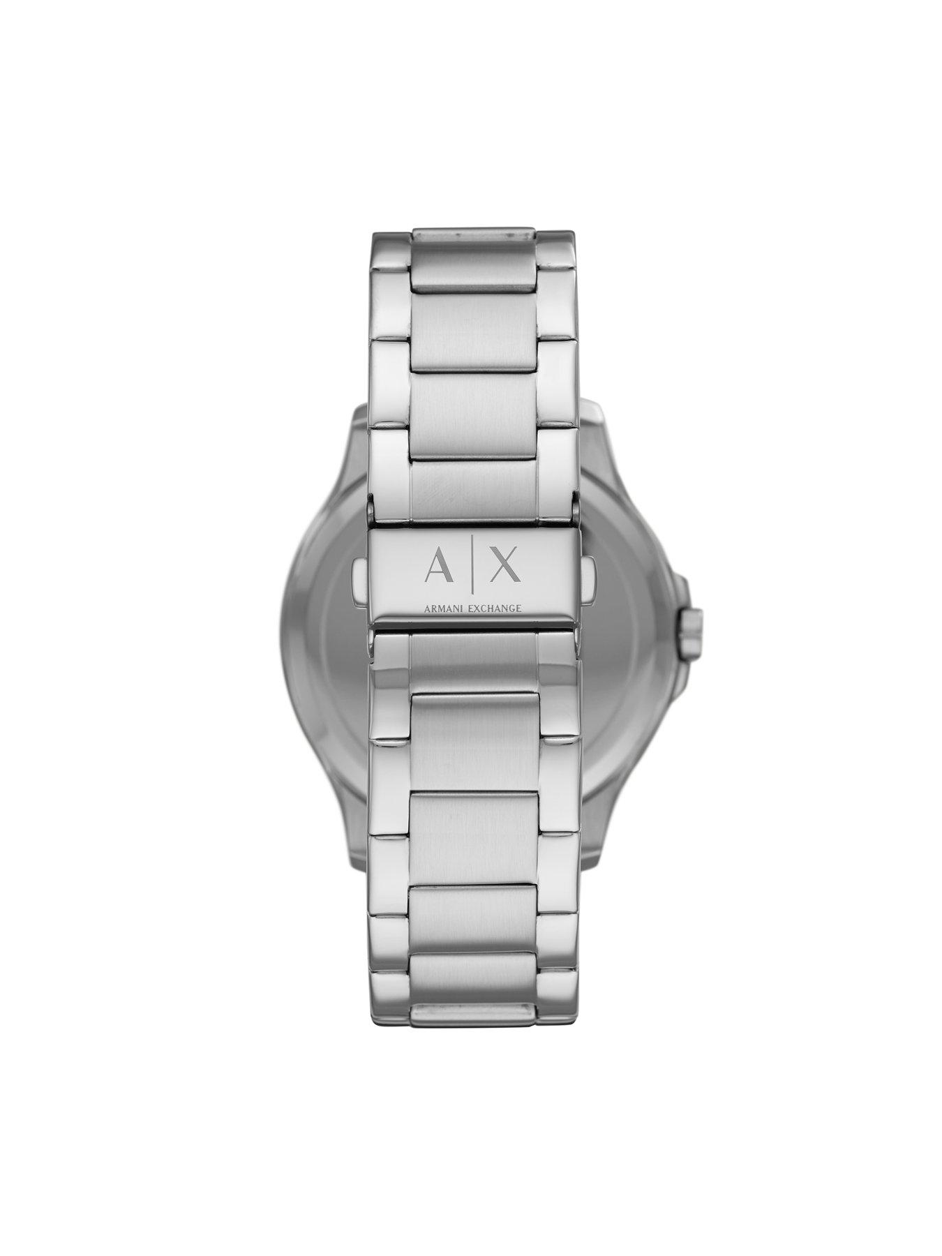 Armani Exchange Mens Three-Hand Date, Stainless Steel Watch, AX2103 | Very