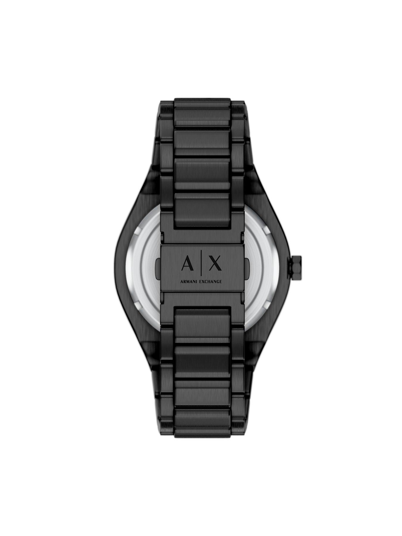 Image 2 of 5 of Armani Exchange Mens Sync Black Stainless Steel Watch, AX4301