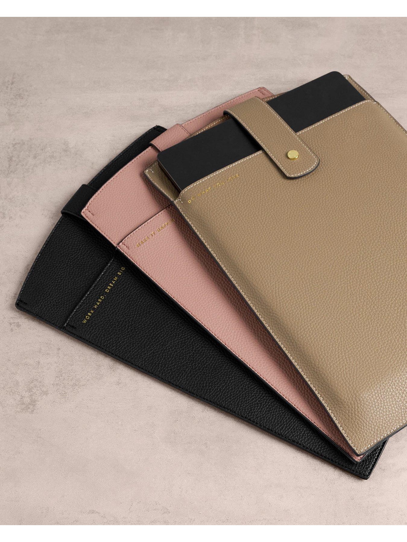 Image 5 of 6 of Katie Loxton LAPTOP SLEEVE , MAKE IT HAPPEN , Pink Clay , 42cm x 28cm